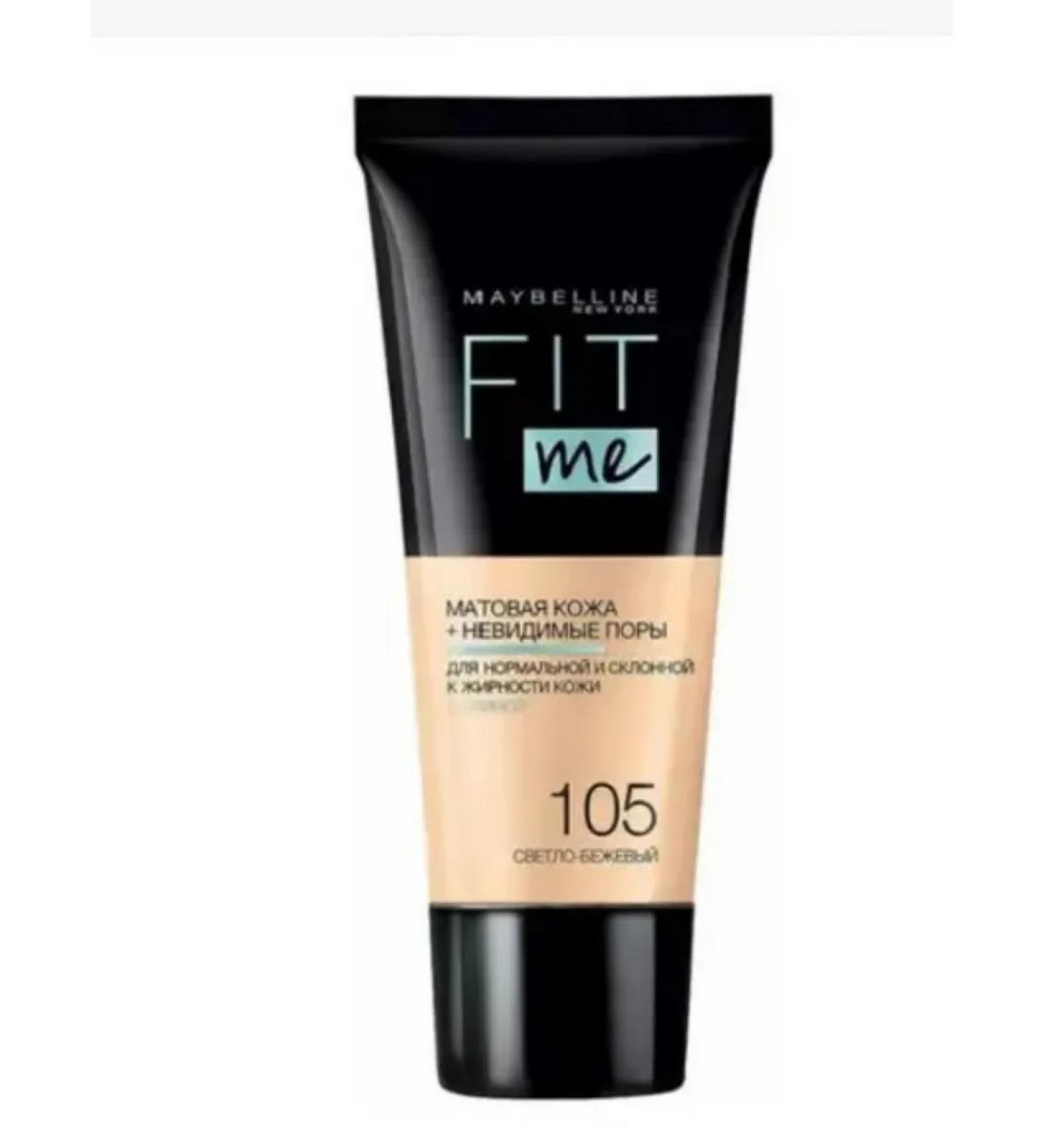 Maybelline New York Tonal cream Fit ME shade 105 - Buy Online on GoSupps.com