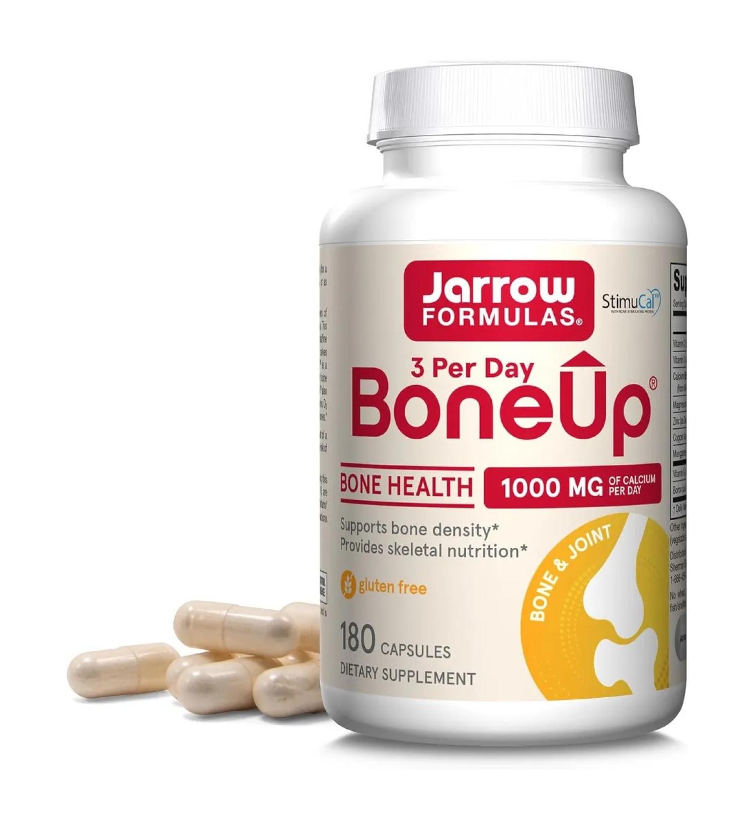 Jarrow Formulas Vitamins for the bones of the joints and ligaments of Boneup 3 per day 180 - Buy Online on GoSupps.com