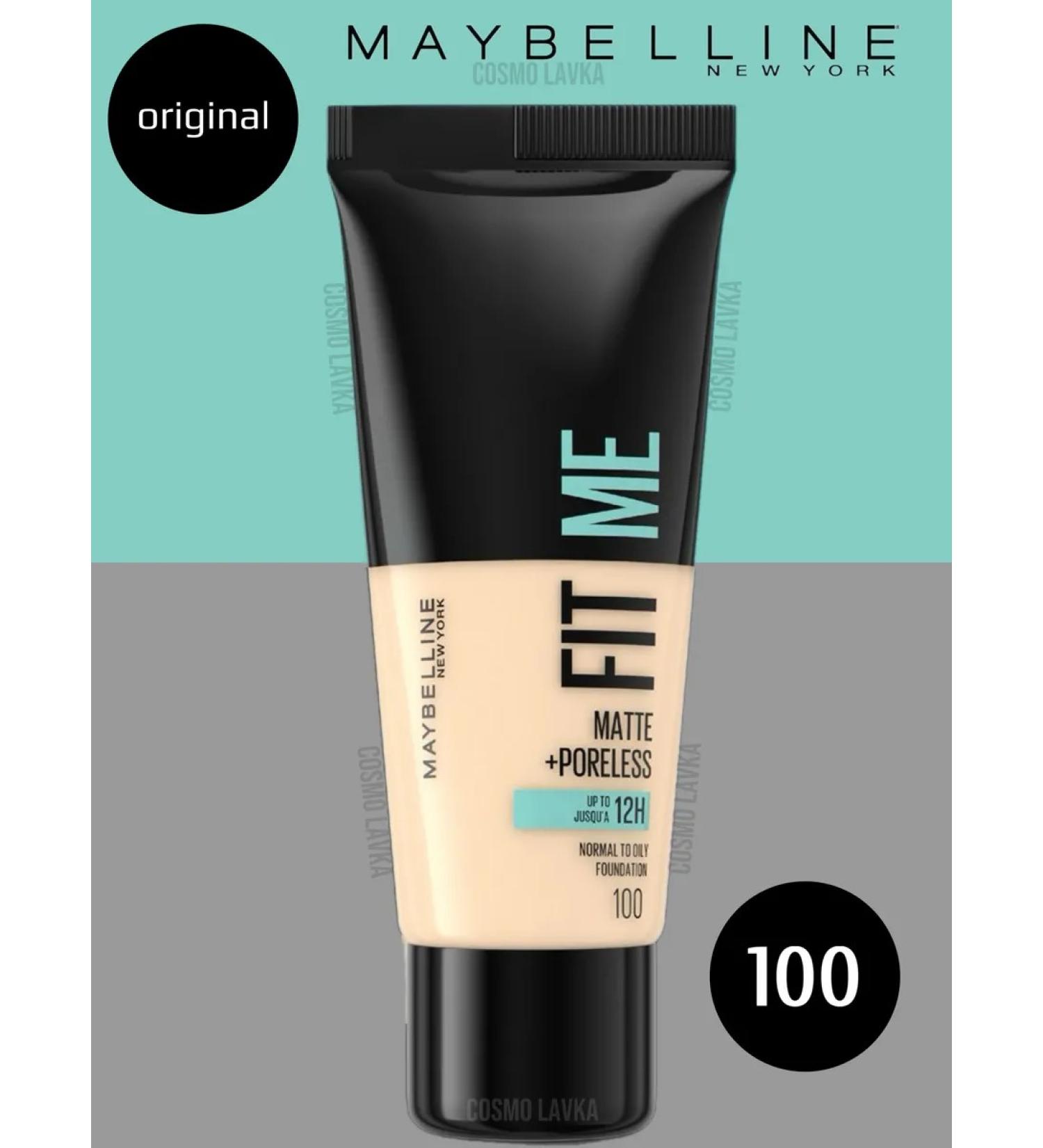 Maybelline New York Fit me foundation tonal tone 100 original - Buy Online on GoSupps.com