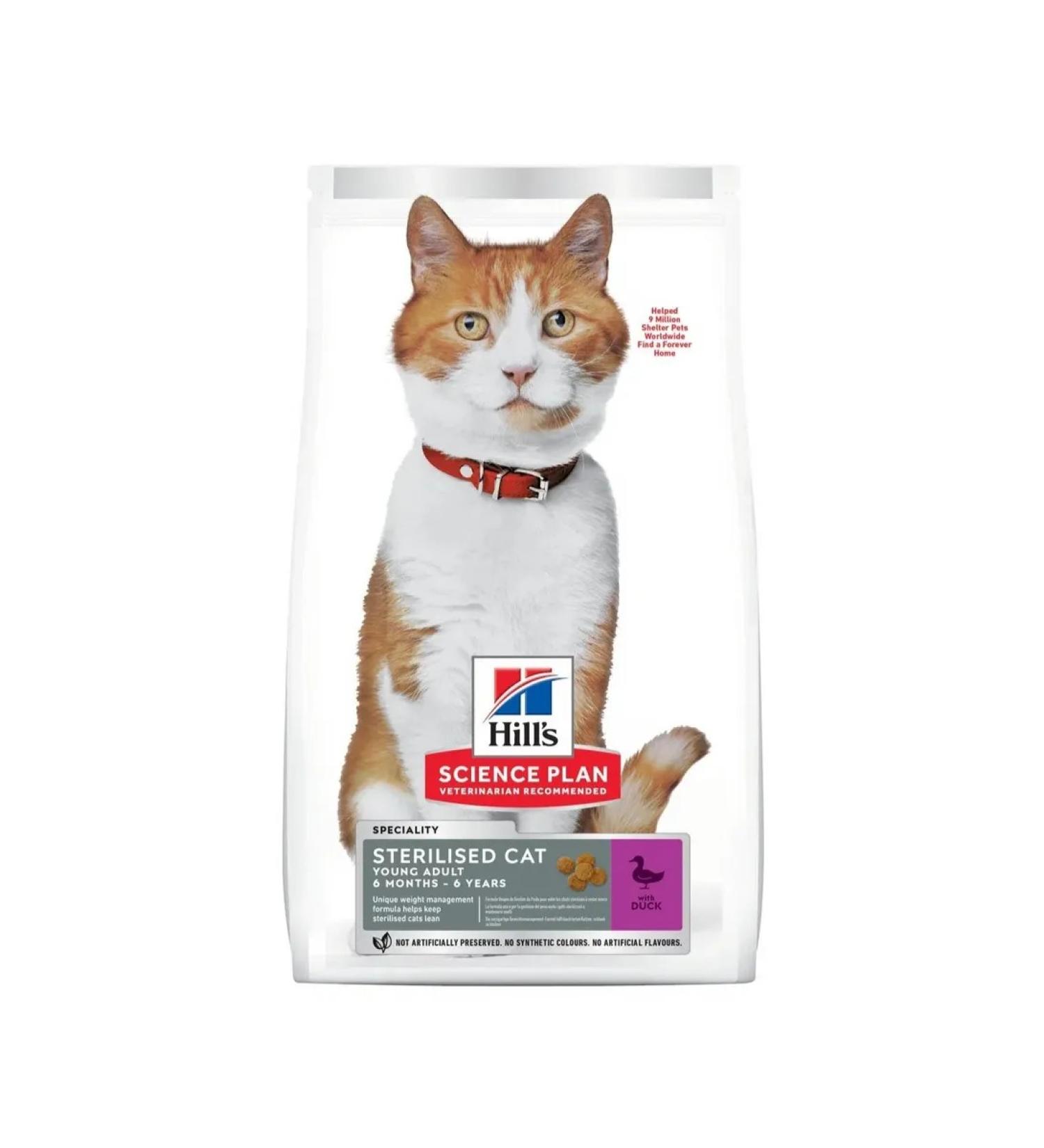 HILL'S for sterilized cats 1.5 kg duck