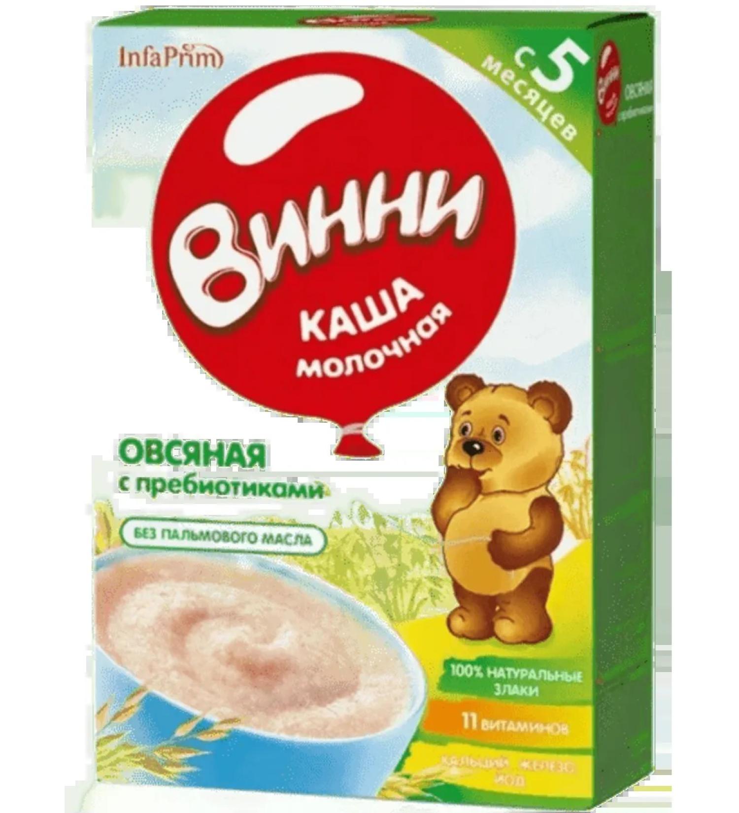 Winnie Porridge dry oatmeal for children from 5 months 200 g - Buy Online on GoSupps.com