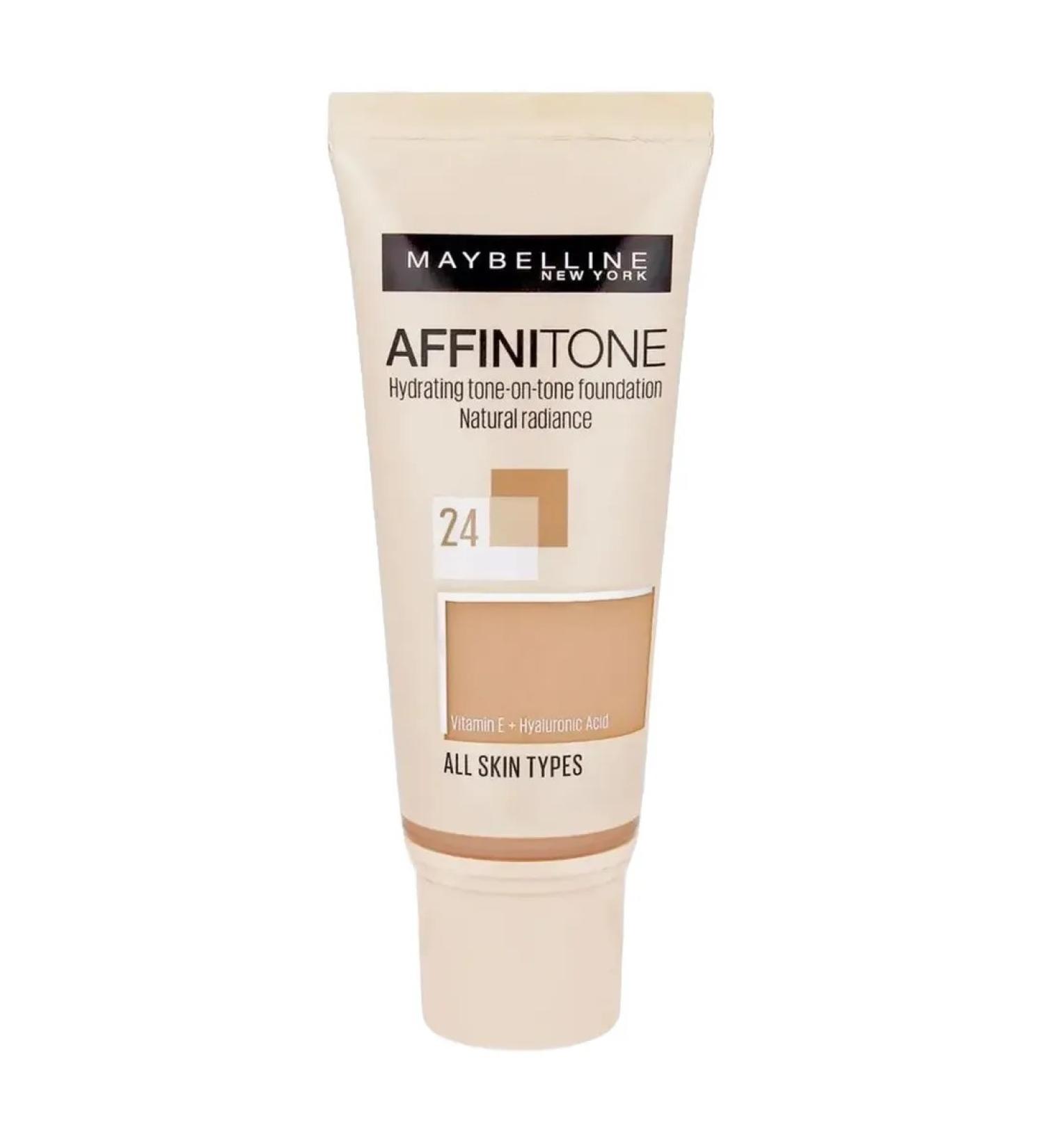 Maybelline New York Affinitone tonal cream 24 golden beige - Buy Online on GoSupps.com