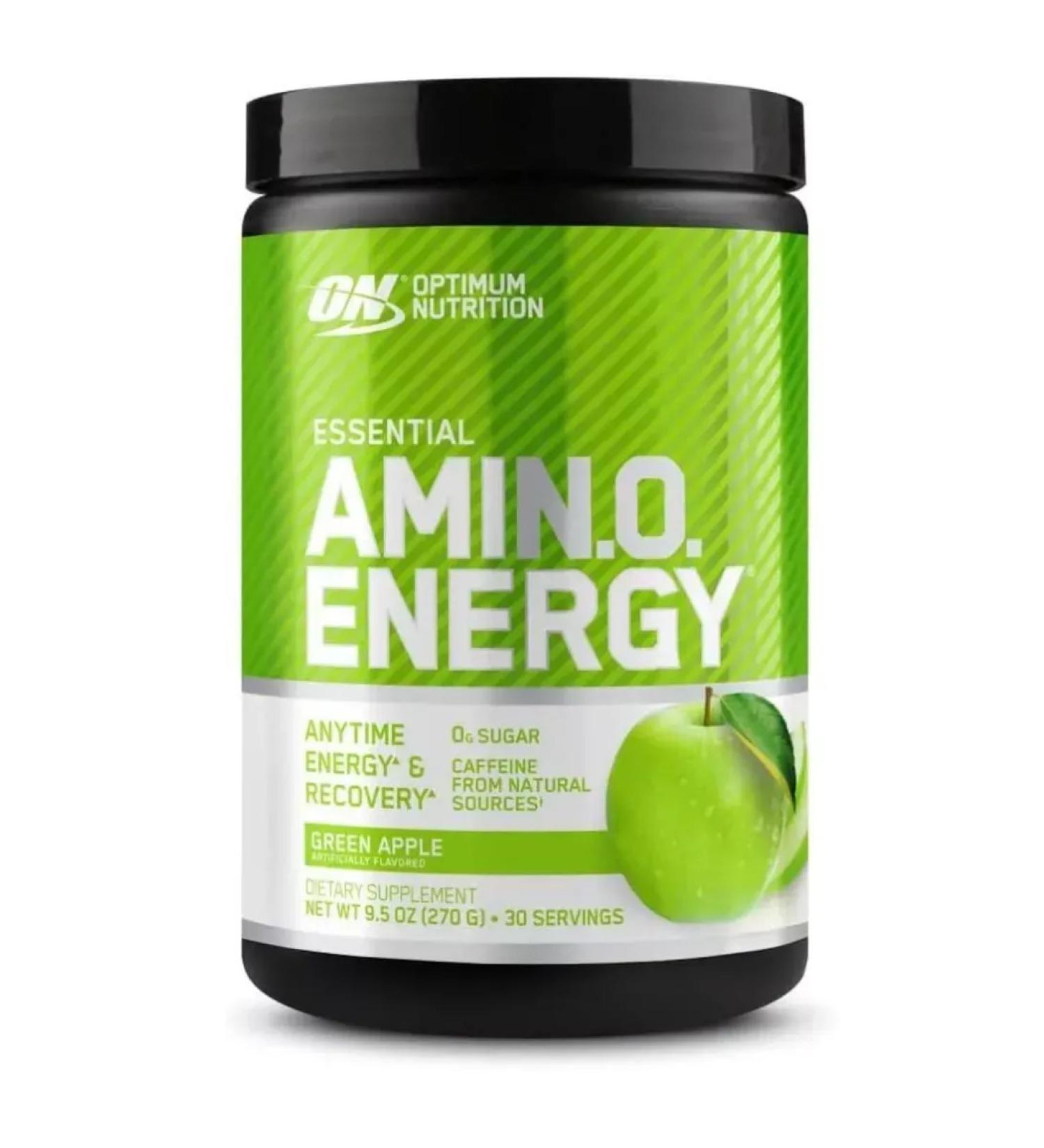 Optimum Nutrition Amino acids Amino Energy 270g green apple - Buy Online on GoSupps.com
