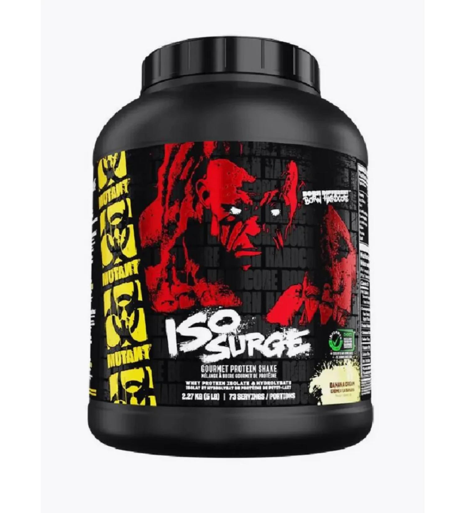 Mutant Protein ISO Surge 2270 gr banana cream - Buy Online on GoSupps.com