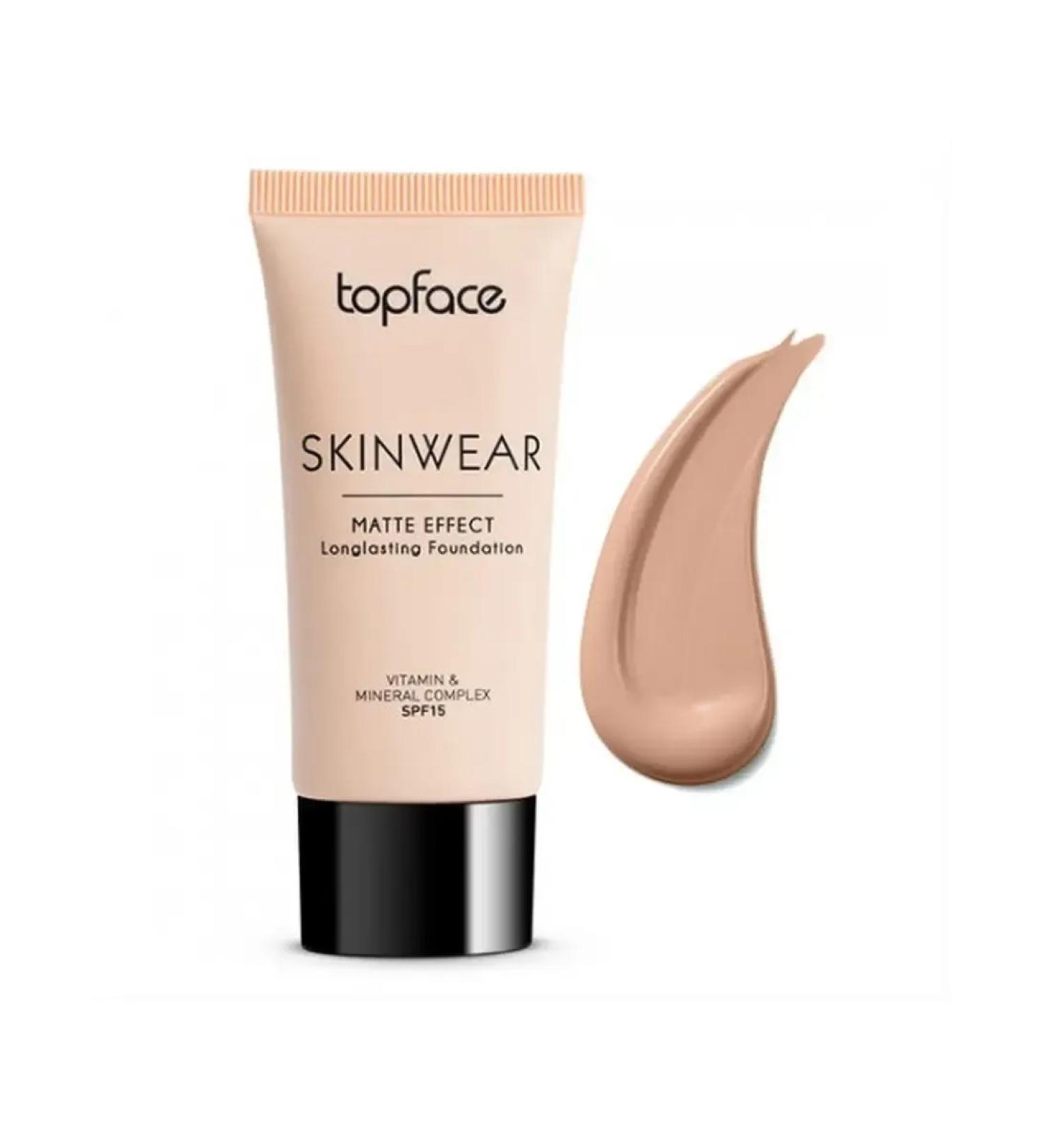 TopFace Facial Tonal Facial Cream Skin Wear Matte Longlasting 004 - Buy Online on GoSupps.com