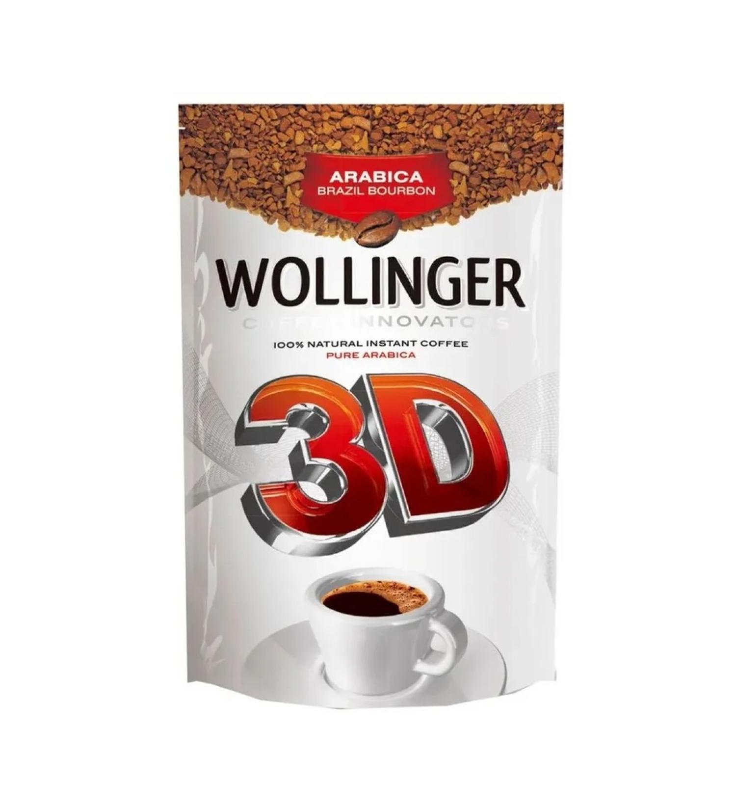 WOLLINGER Soluble coffee 3D 475 grams - Buy Online on GoSupps.com