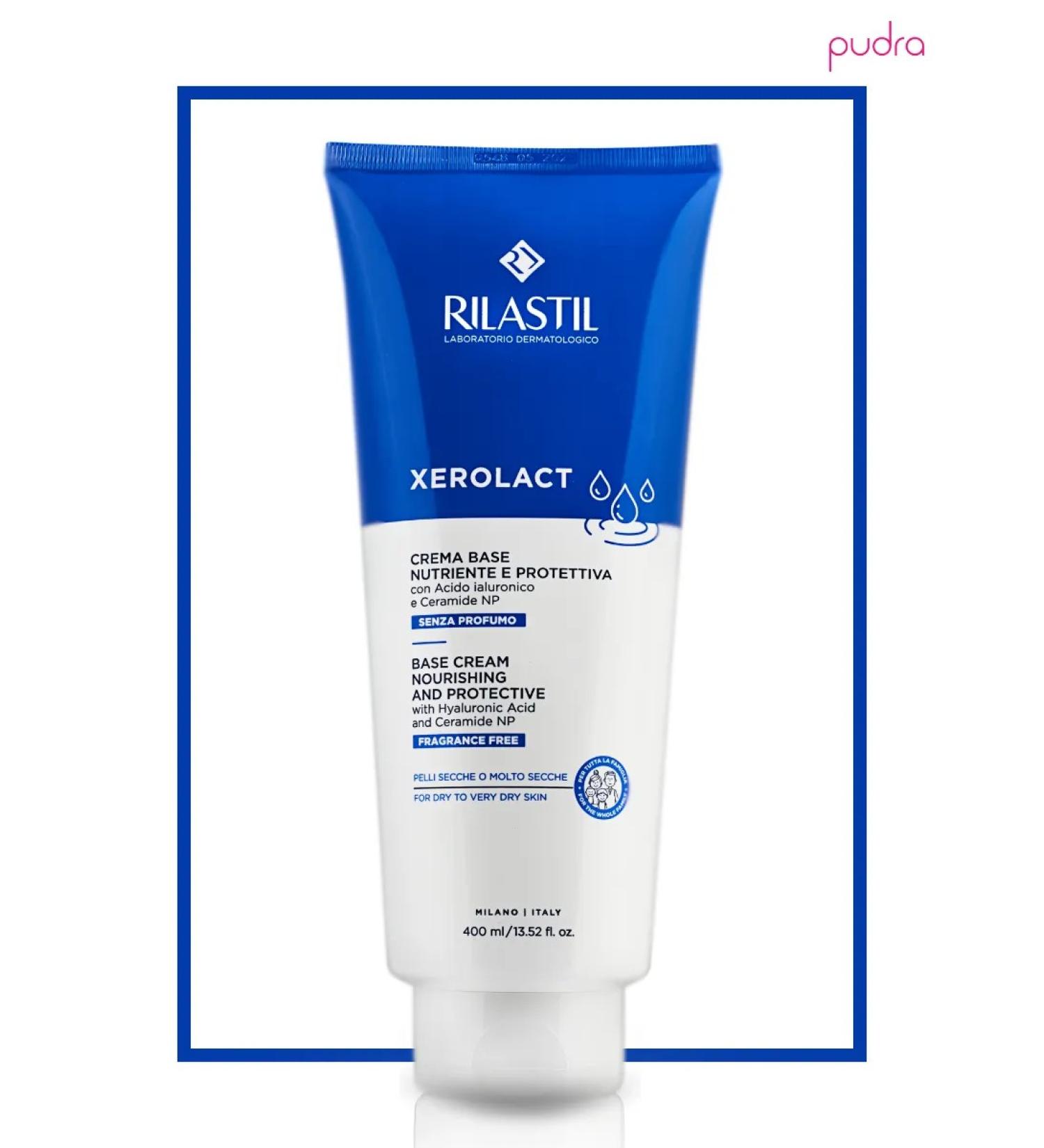 Rilastil XeroLact base moisturizing and protective cream 400 ml - Buy Online on GoSupps.com