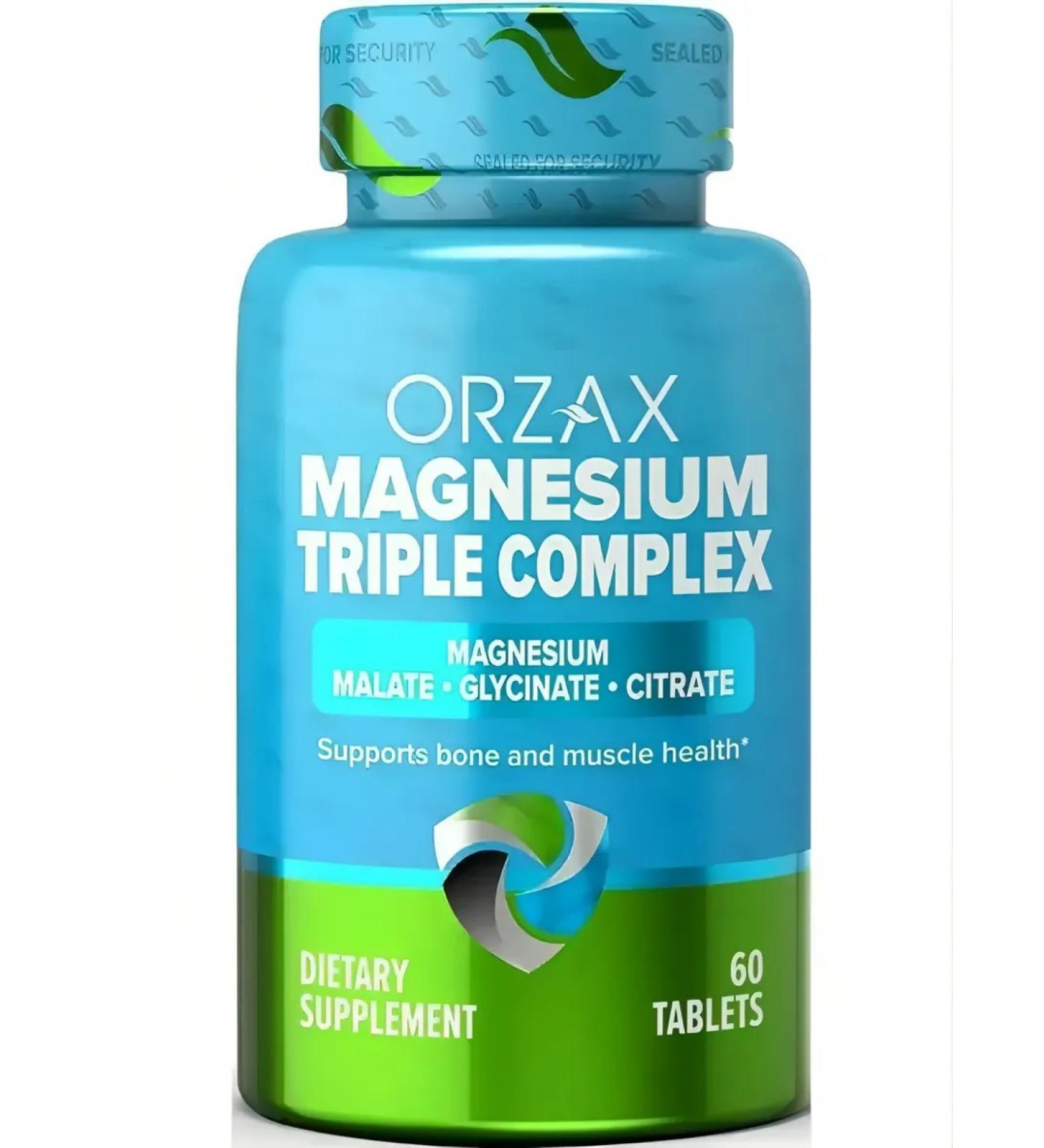 ORZAX Amazon Magnesium Citrate Glycinate Malat 3B1 vitamins - Buy Online on GoSupps.com