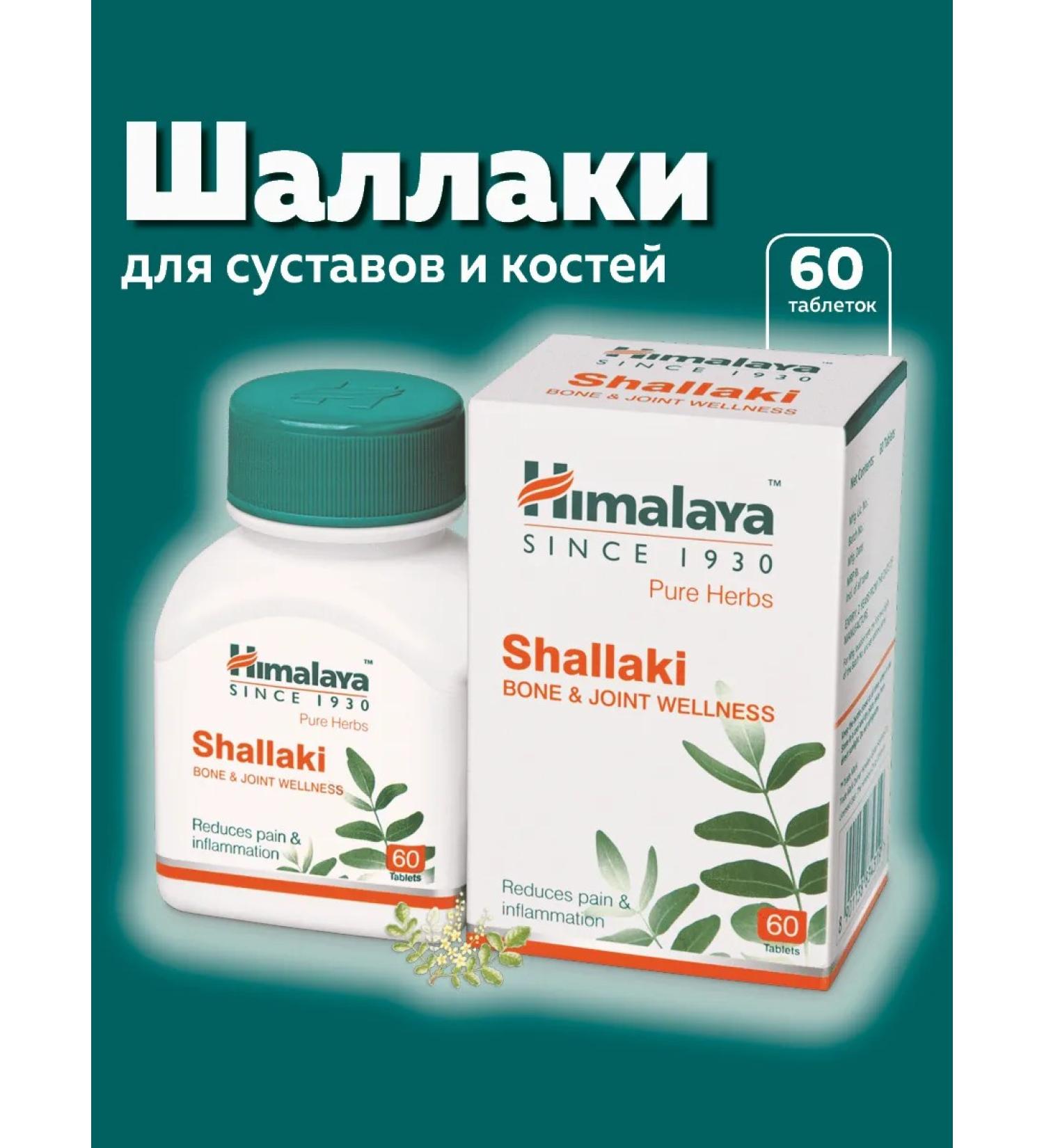 Himalaya Herbals Shallaki Himalaya food supplement for joints and bones - Buy Online on GoSupps.com