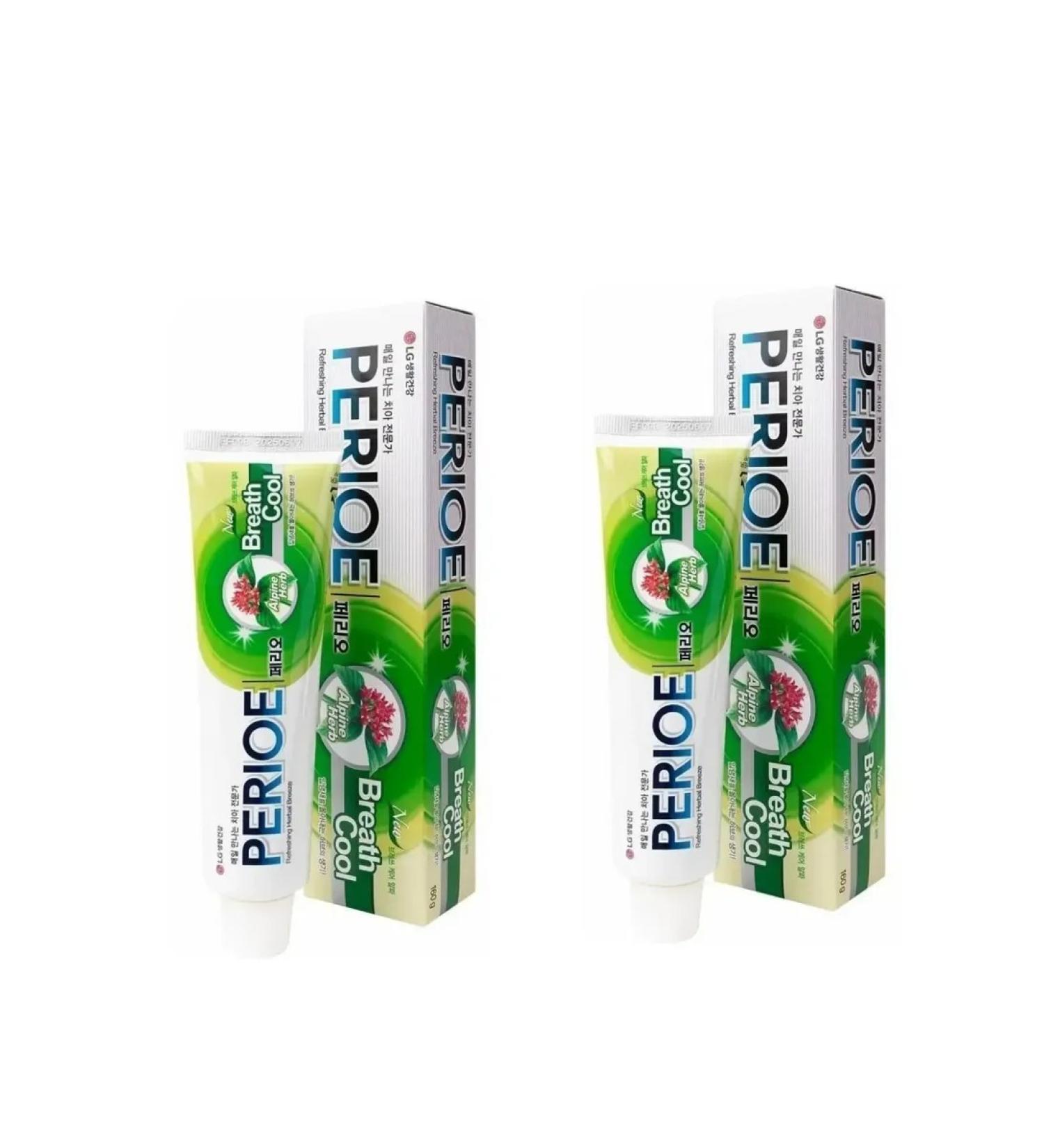 Perioe Breath Care toothpaste Refreshing breathing 2 units at 160 g - Buy Online on GoSupps.com