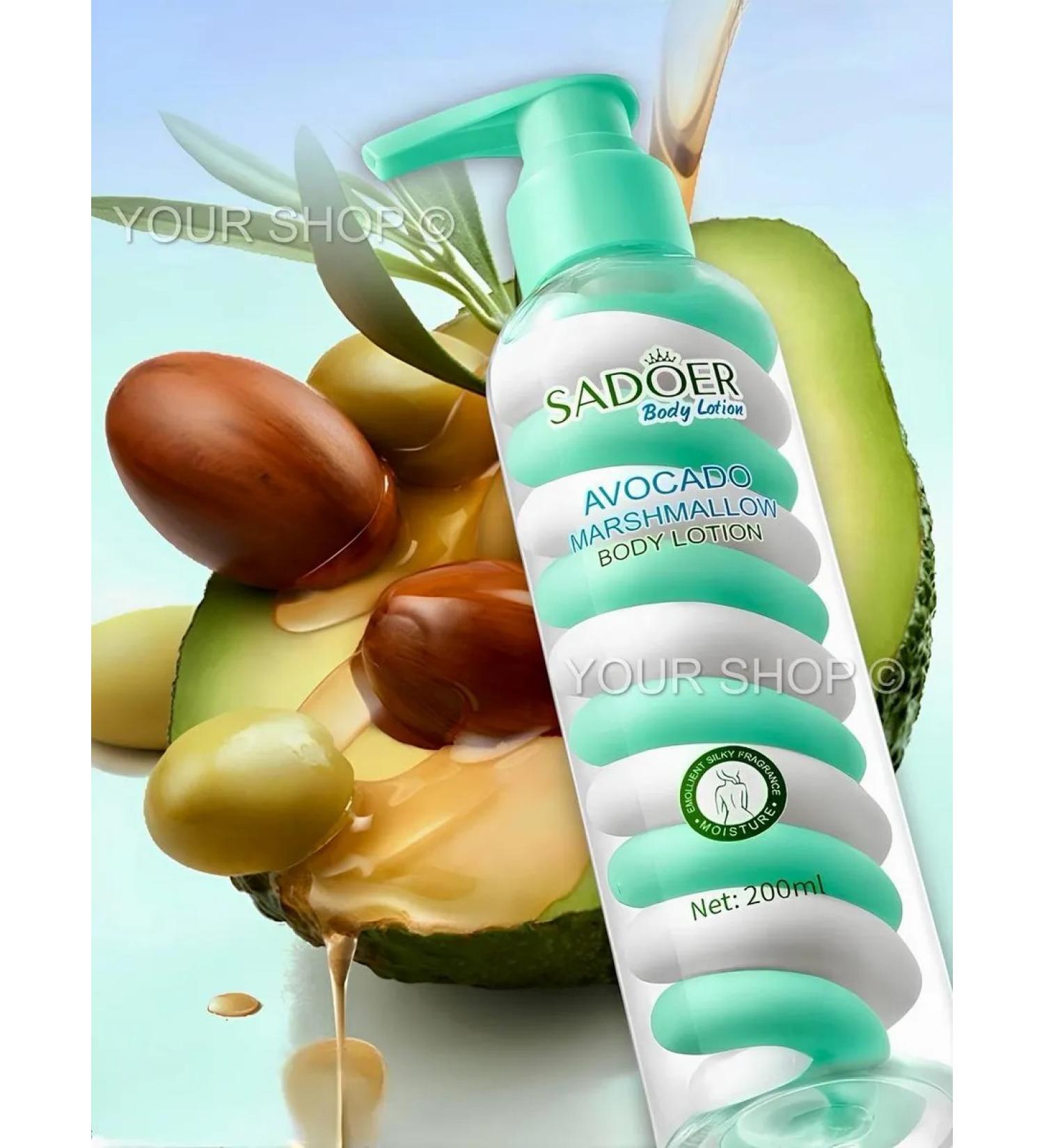 sadoer Cream for body lotion perfumed with avocados - Buy Online on GoSupps.com