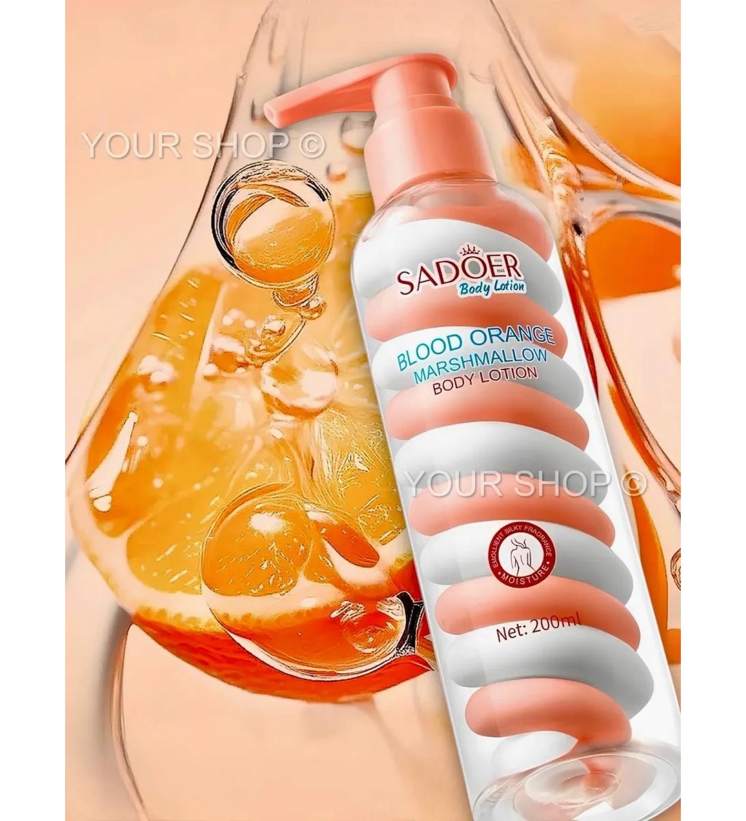 sadoer Cream for body lotion perfumed with orange - Buy Online on GoSupps.com