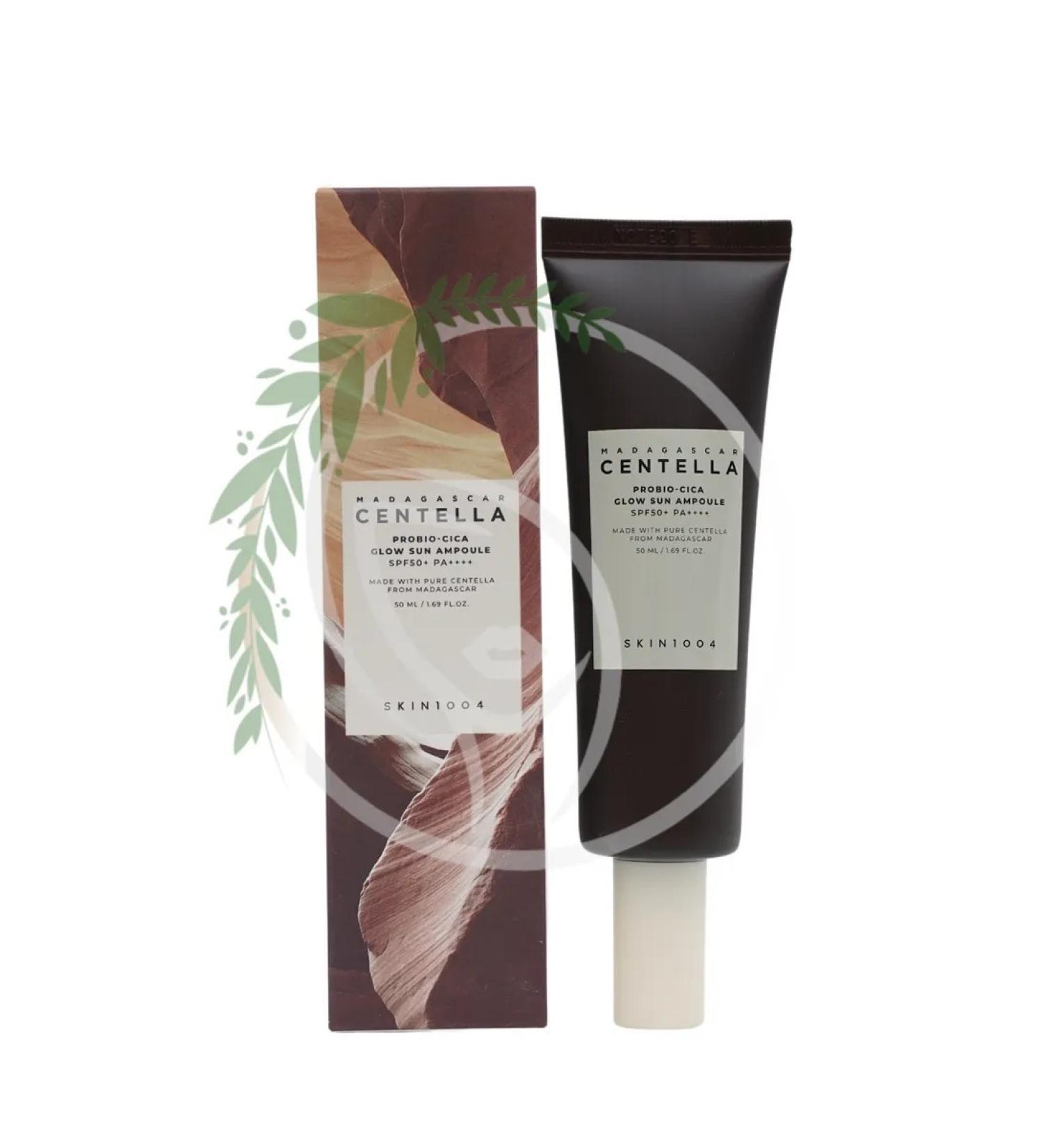 SKIN1004 Sunscreen serum Probio-Cica Glow Sun ampoule 50ml - Buy Online on GoSupps.com