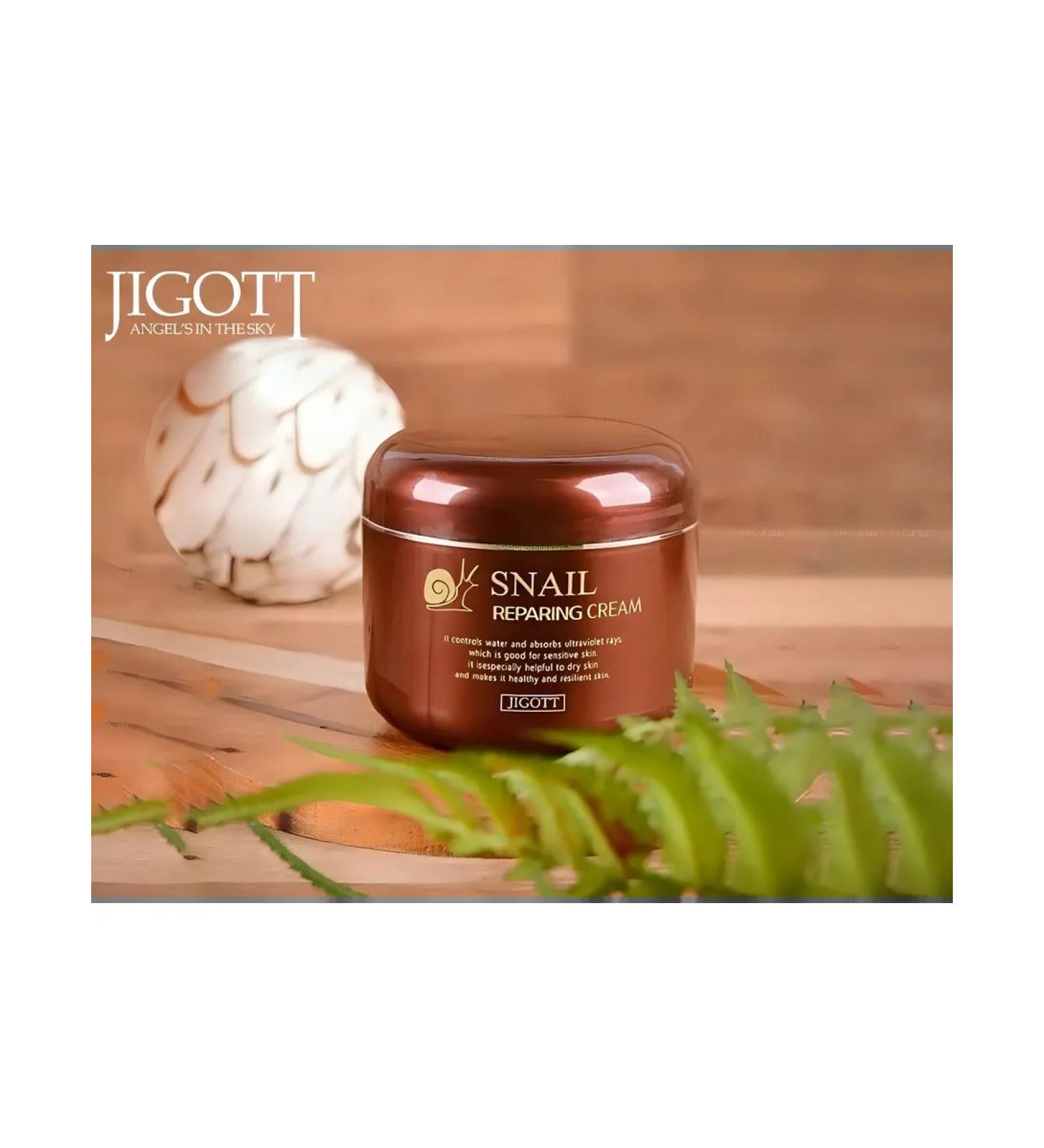 Jigott Restoring cream with mucin snail