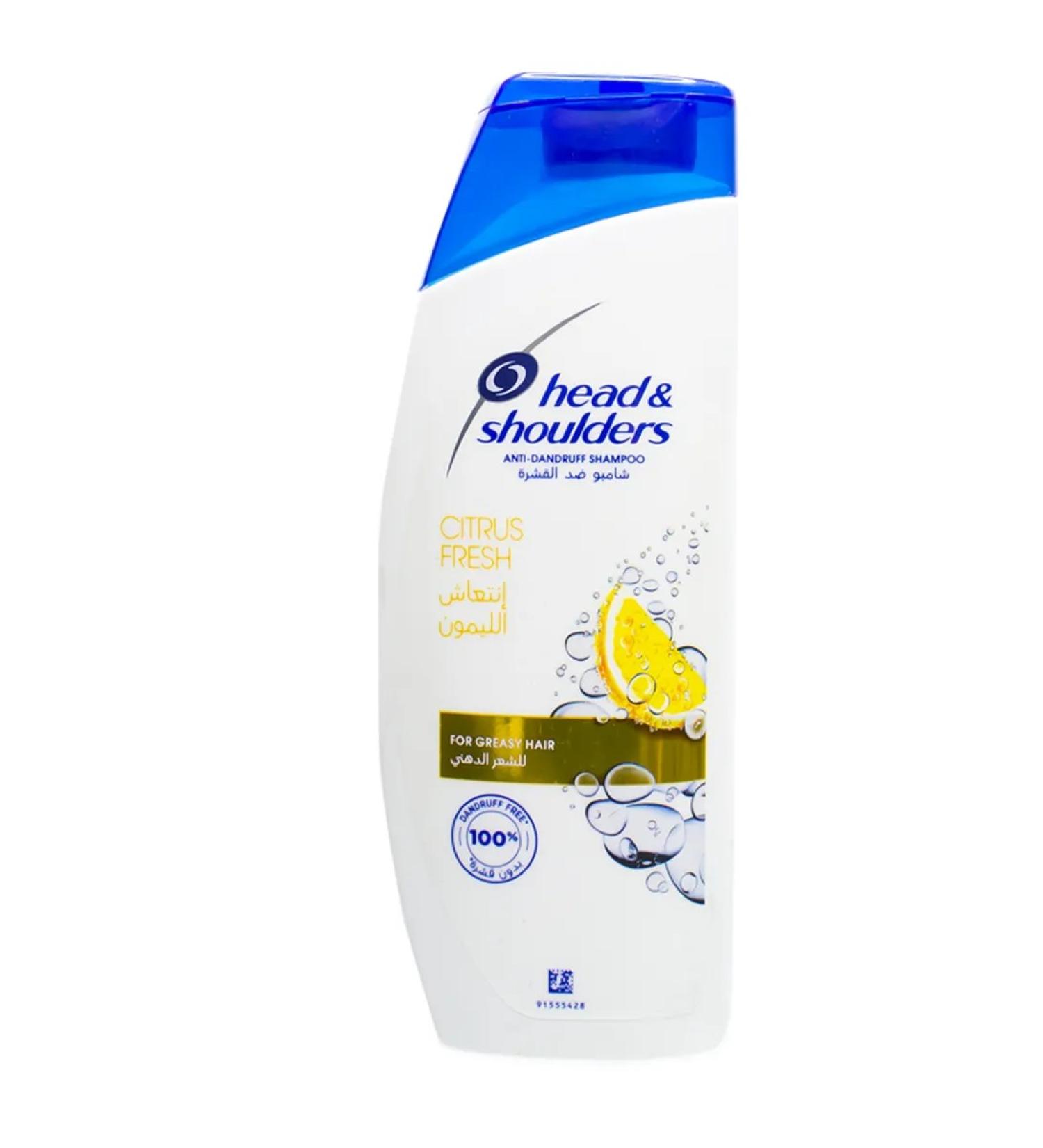 Head & Shoulders Hair shampoo citrus freshness