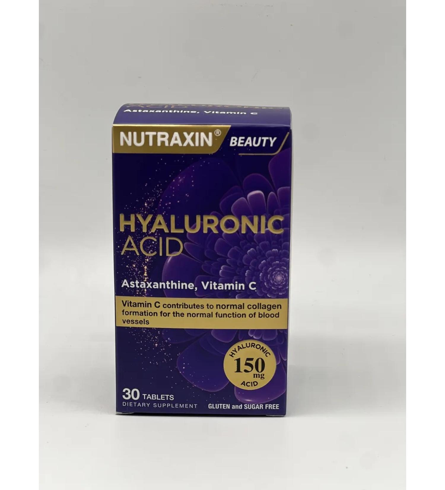 Hiarulonaic acid 150 mg in tablets