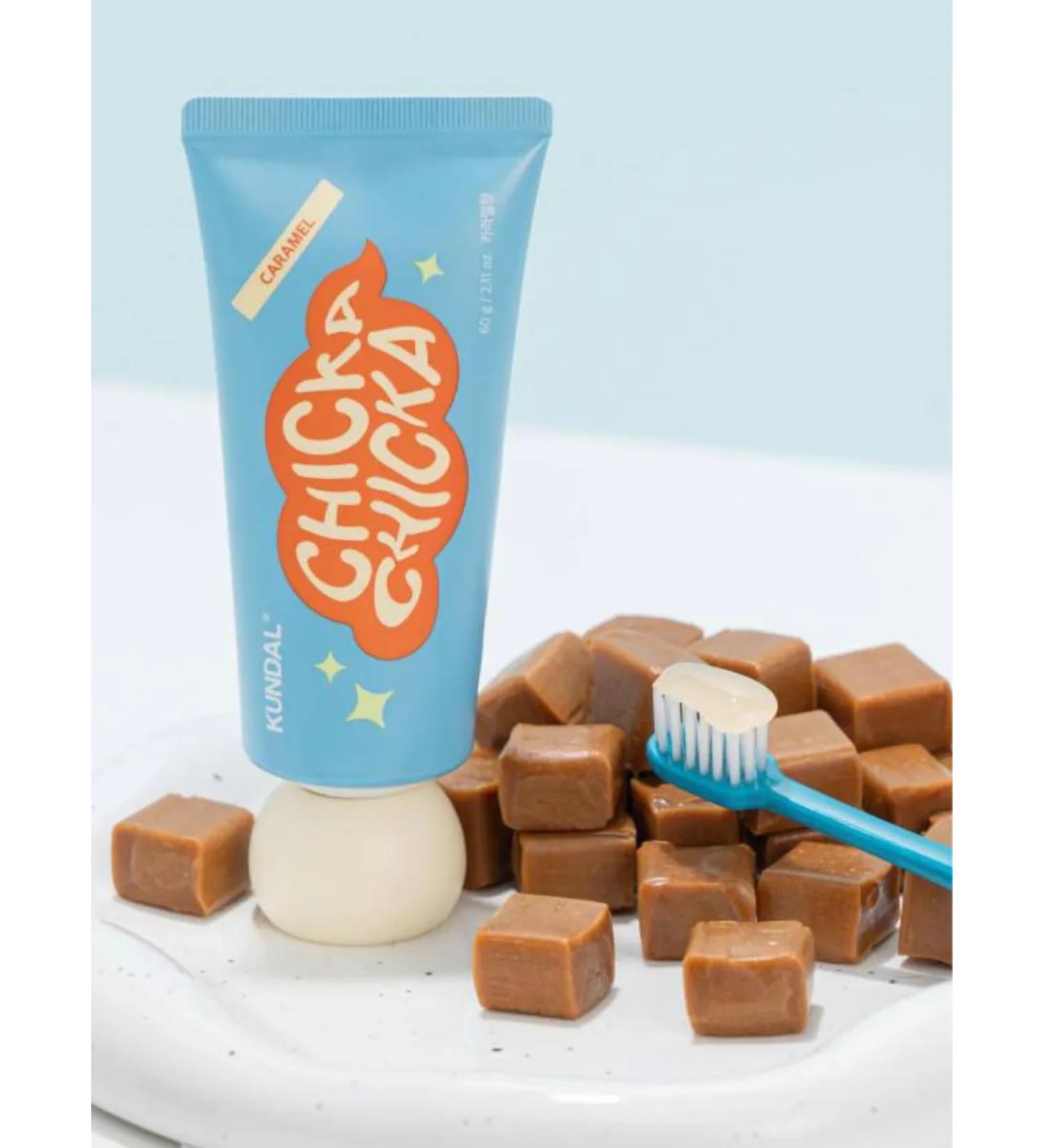 Kundal Chika Paste Chika Kids Smile Toothpaste Caramel - Buy Online on GoSupps.com