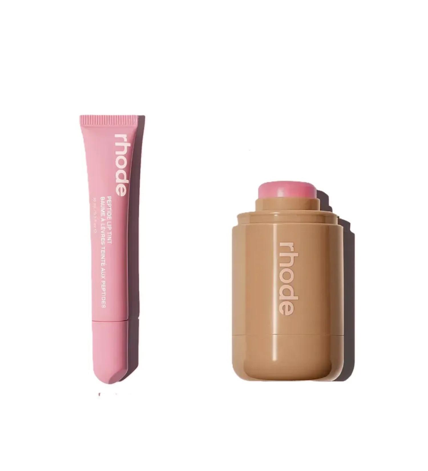 Rhode Set of lip gloss Ribbon and Piggy's face blush - Buy Online on GoSupps.com