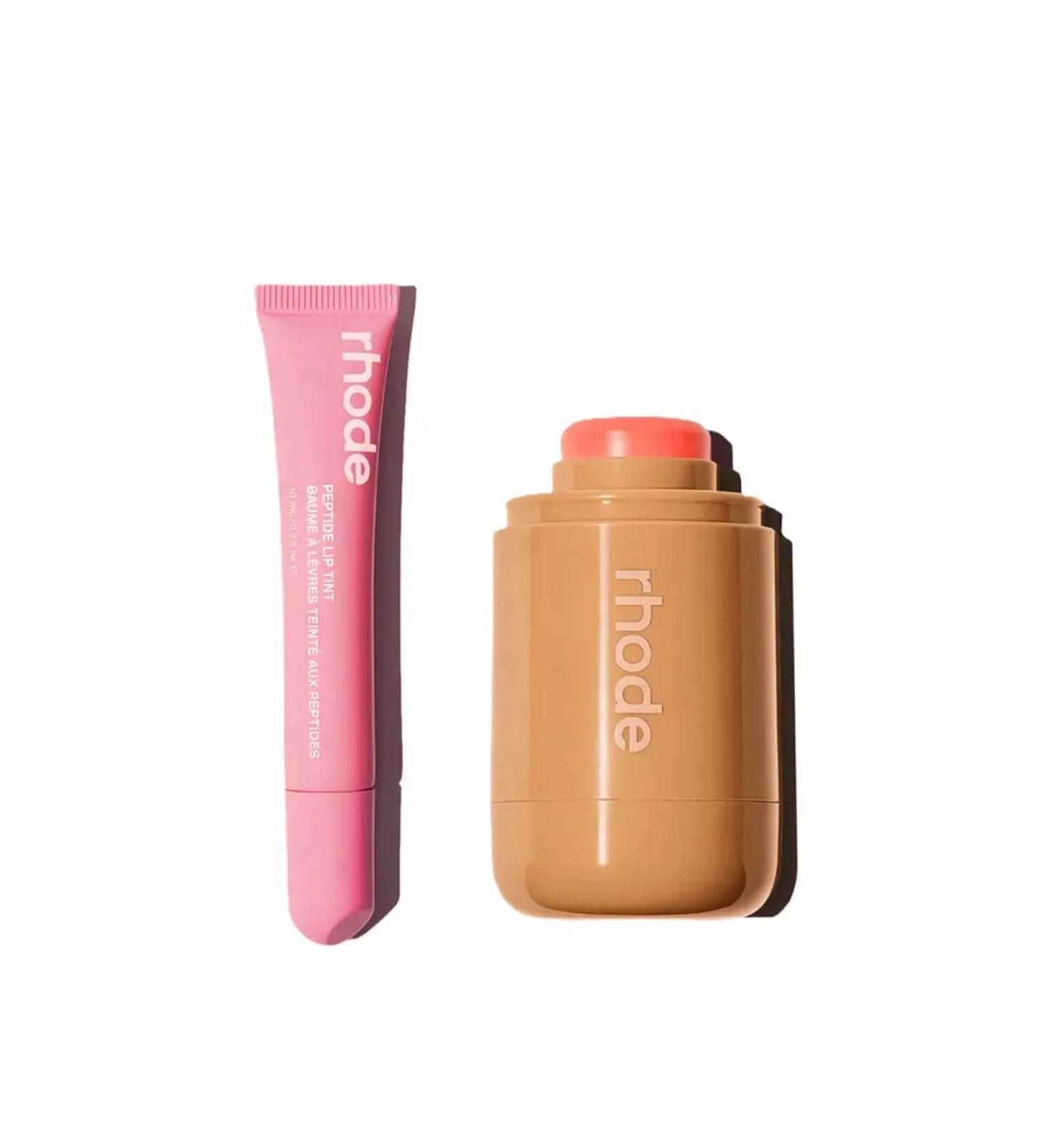 Rhode Set of lip gloss Ribbon and face blossom for Spicy Marg - Buy Online on GoSupps.com