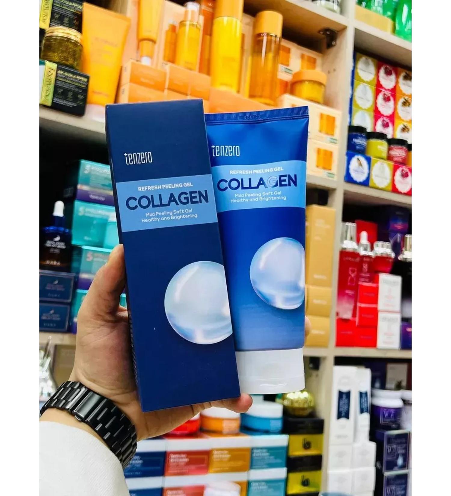 Korean cosmetics Facial peeling professional Korea with collagen