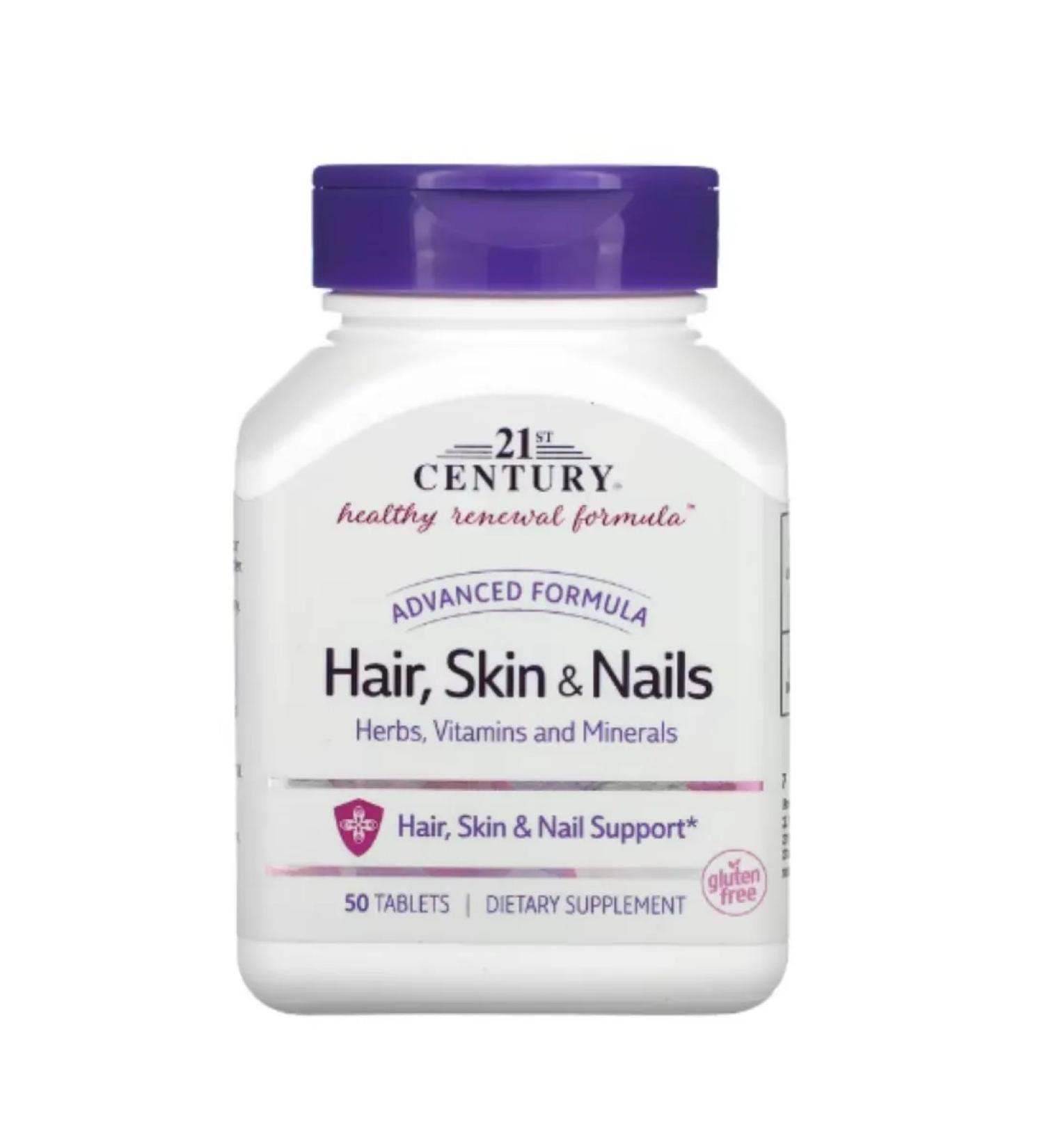 21st Century Vitamins for hair skin and nails 50 pcs - Buy Online on GoSupps.com