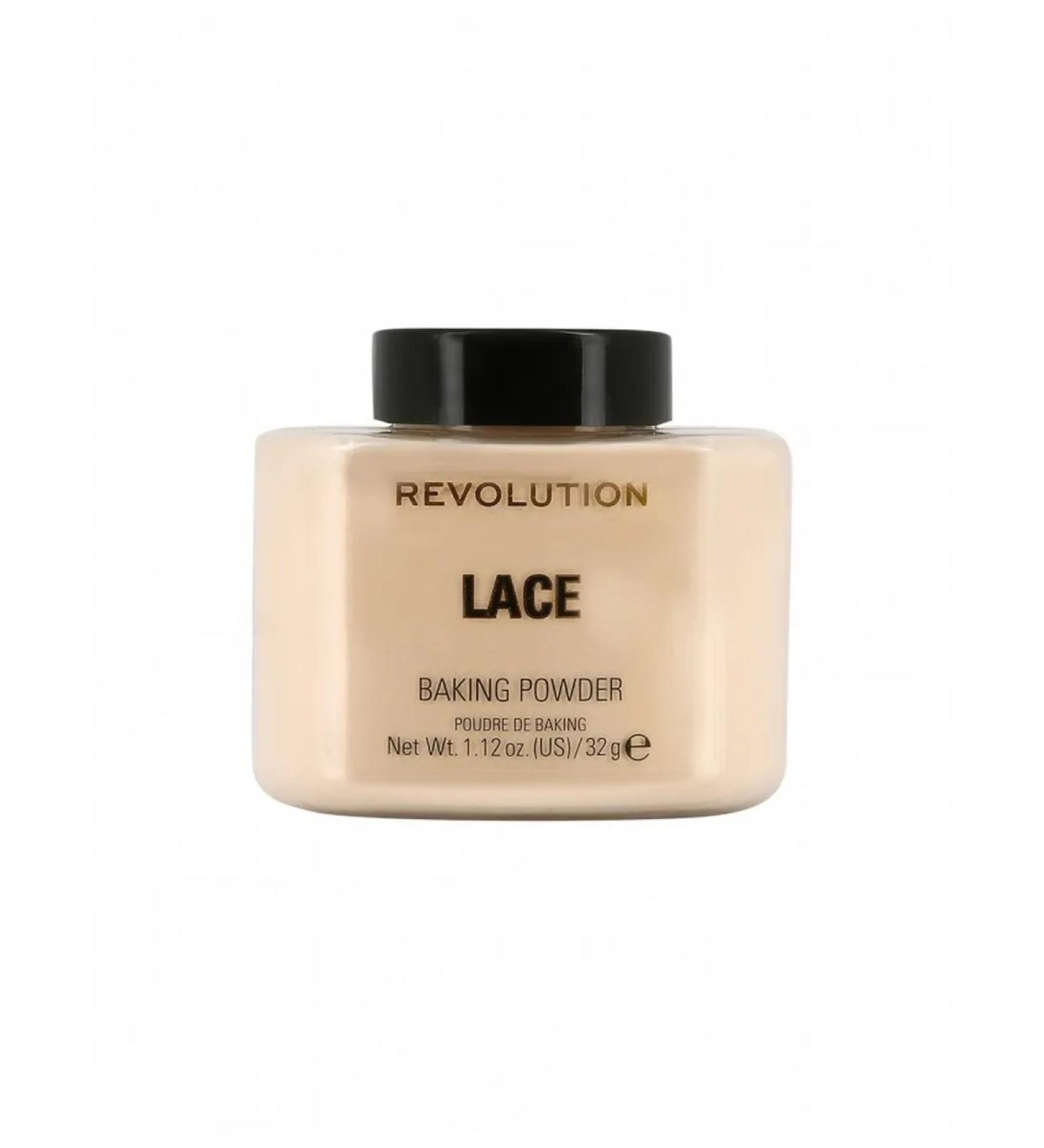 REVOLUTION Luxury Baking Powder Facial Buckwood Tone Lace - Buy Online on GoSupps.com
