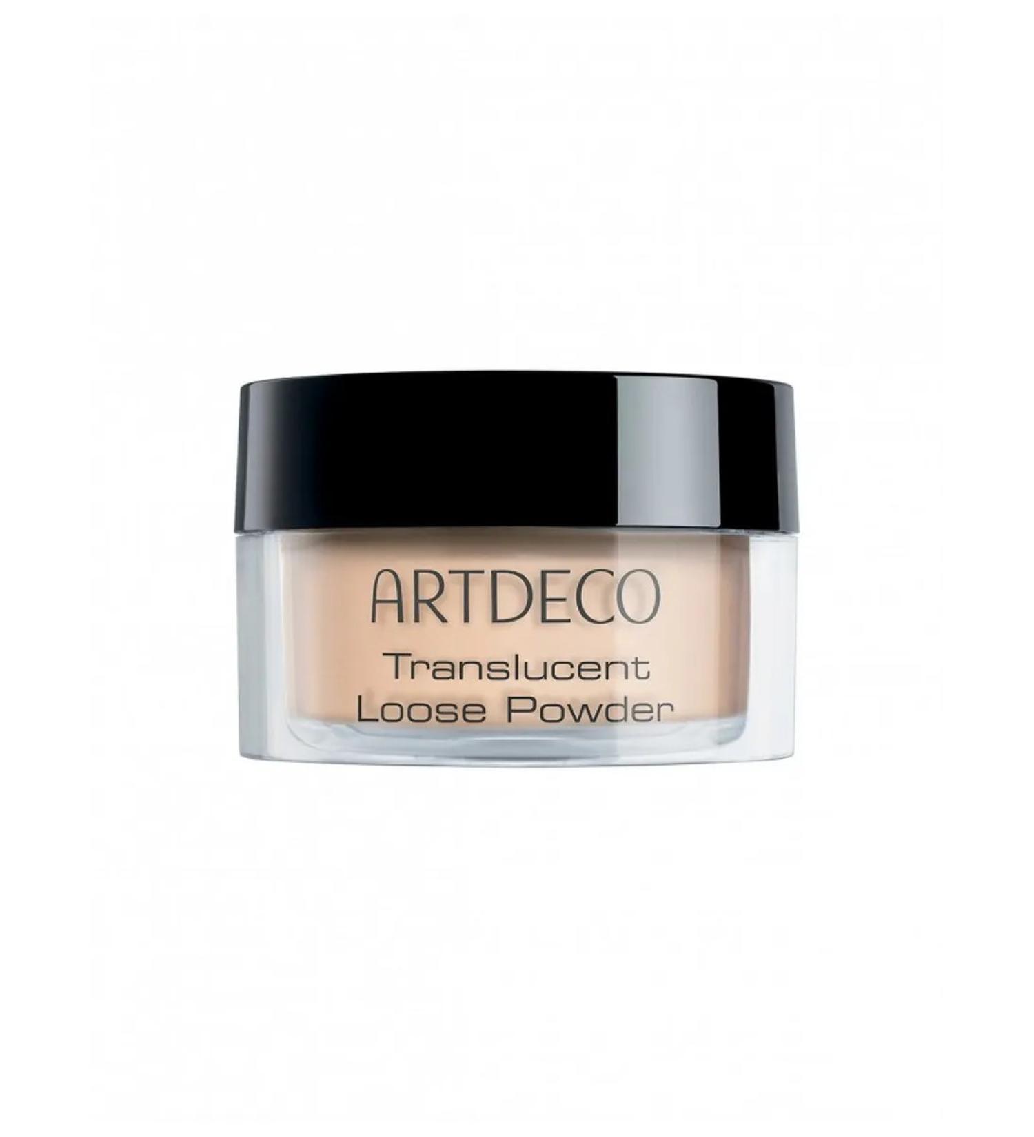 Artdeco Facial Powder Translucent Loose Powder District Tone 02 - Buy Online on GoSupps.com
