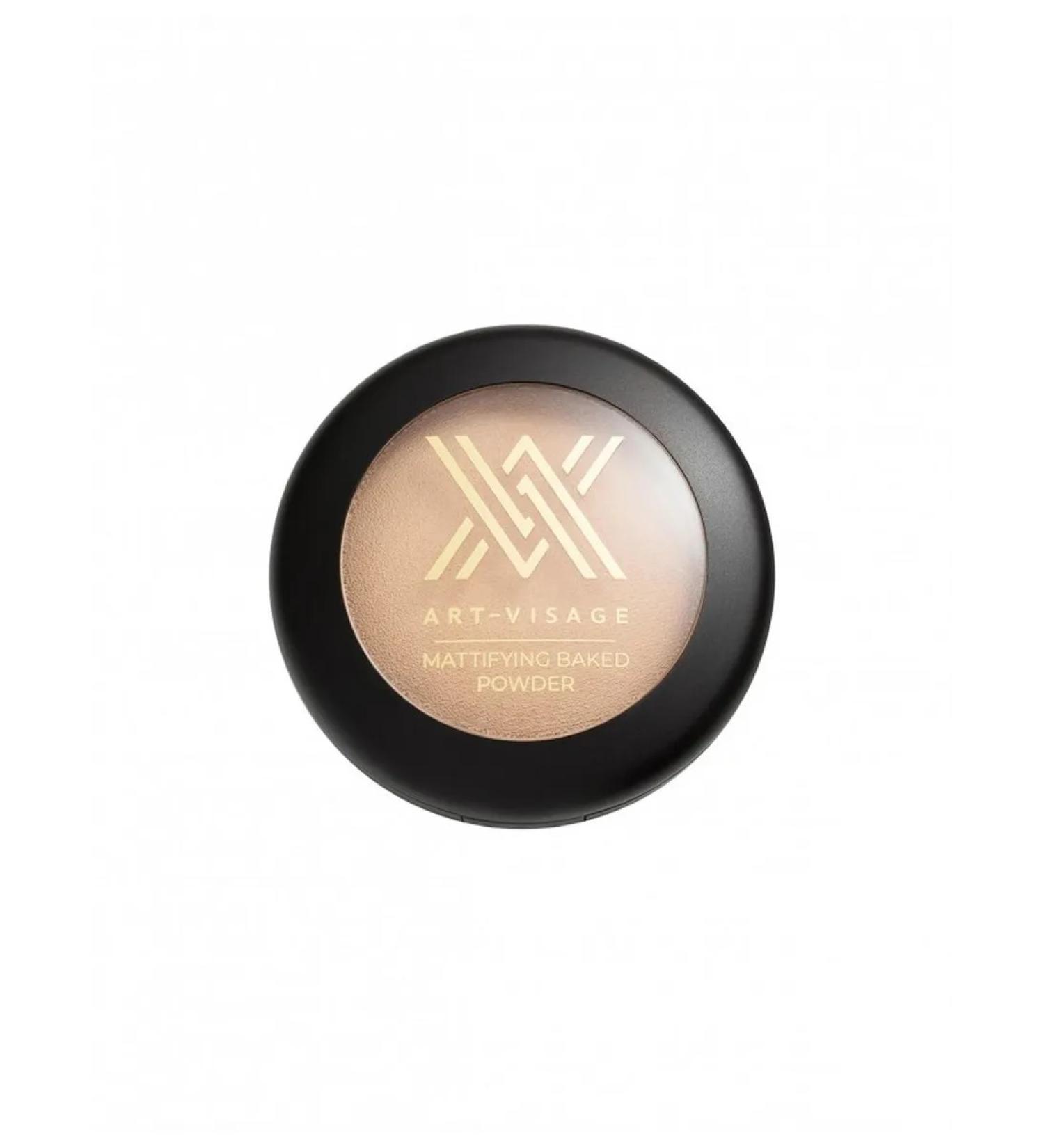 ArtVisage Facial Powder Velvet Mineral baked matting tone 01 - Buy Online on GoSupps.com