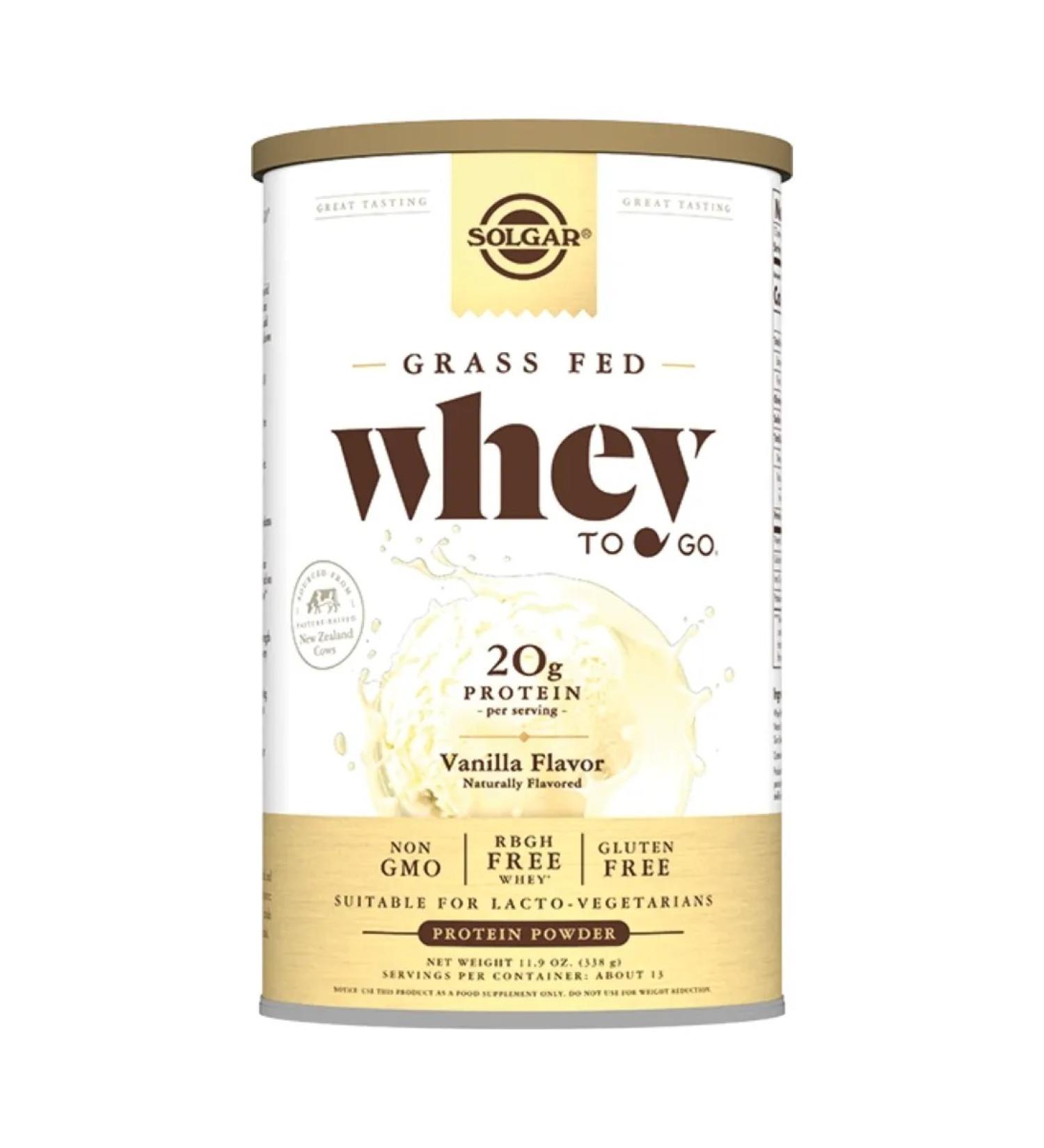 Solgar Wei TU GOU protein serum (vanilla) 338 g