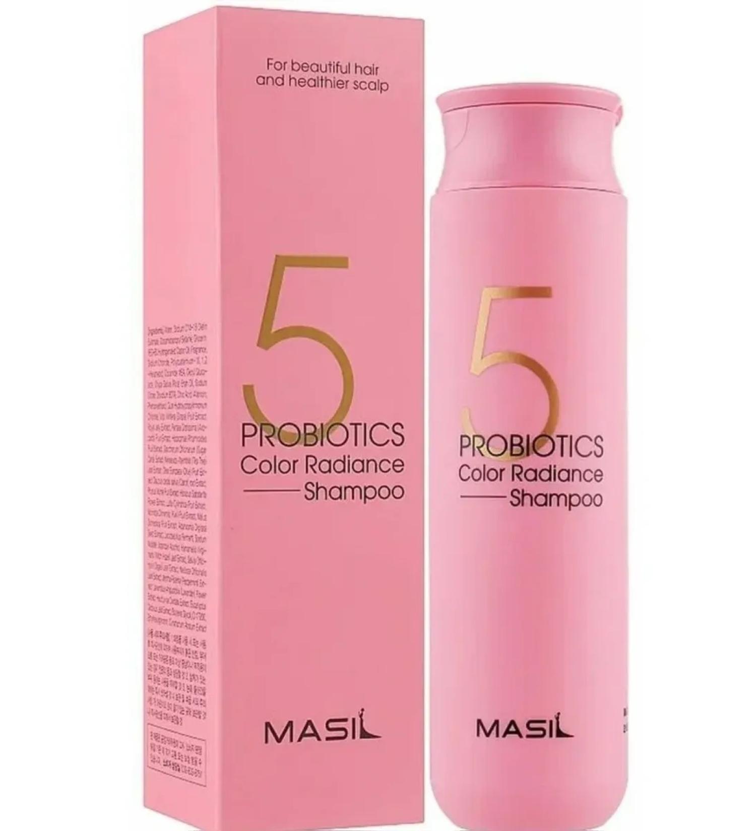 MASIL Shampoo with probiotics to protect the color 300ml - Buy Online on GoSupps.com