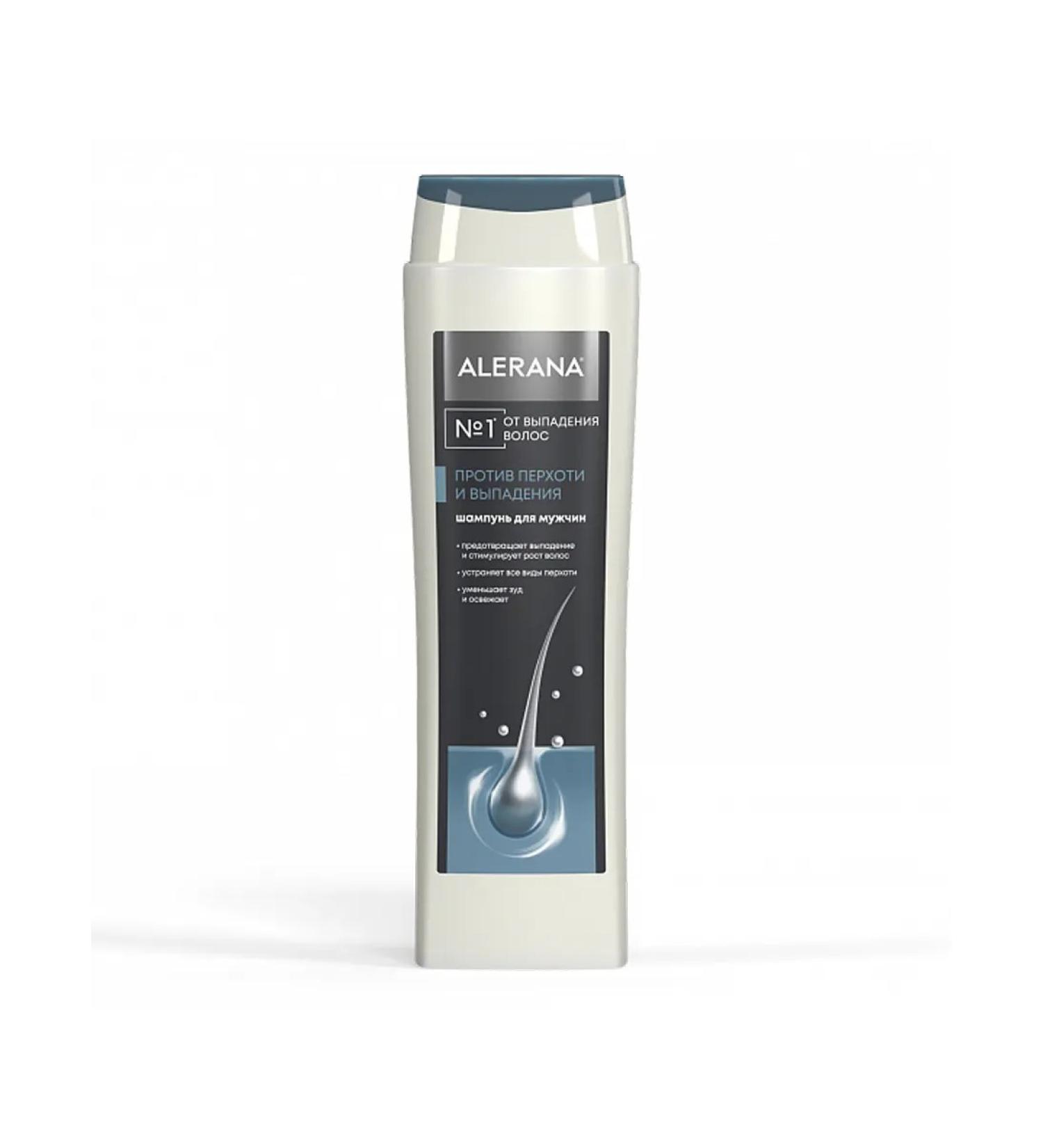 Alerana Shampoo for men 2B1 against dandruff and hair loss - Buy Online on GoSupps.com