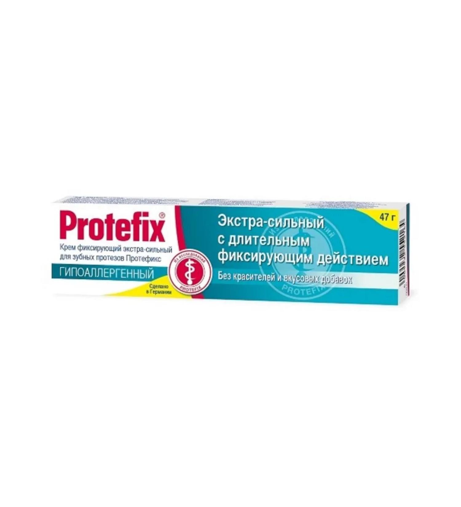 Protefix / Protefix Fixing cream Extra-horsepower hypoallergenic 47 gr