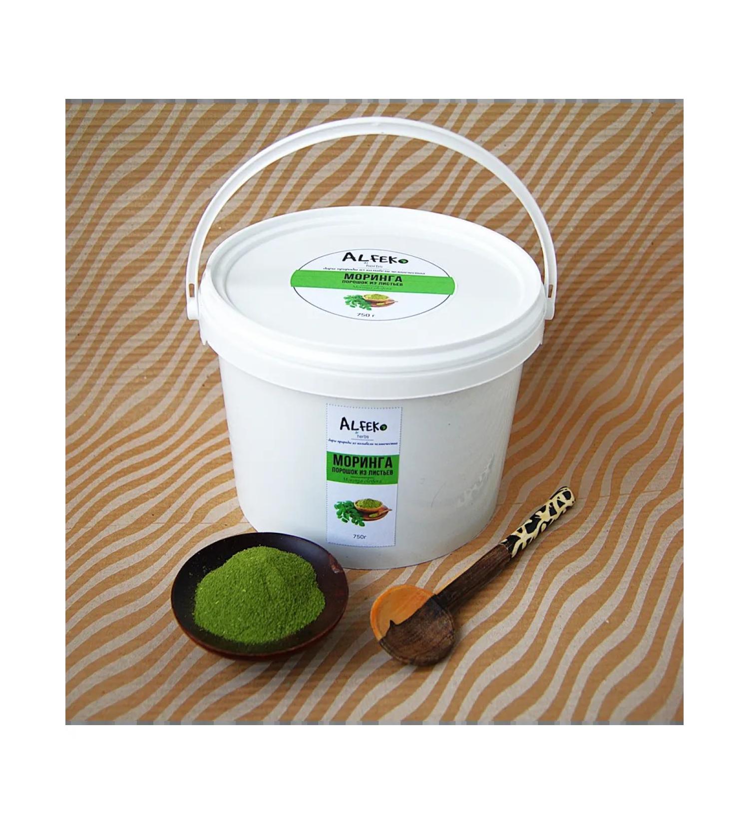 Alfeko Herbs Mining leaves dried prayed into powder 750 g - Buy Online on GoSupps.com