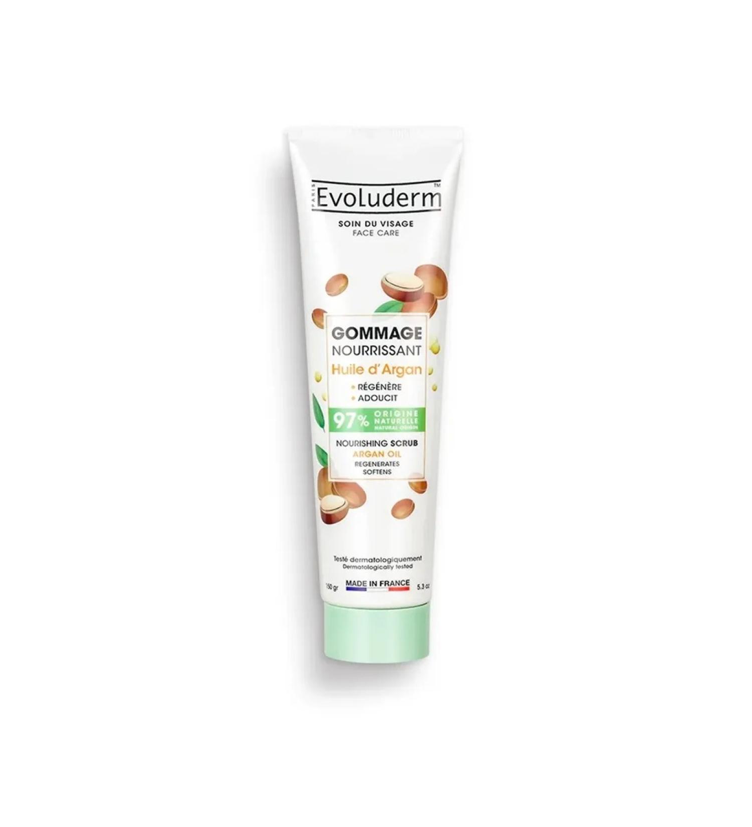 Evoluderm Facial scrub nutrient Argan 150g - Buy Online on GoSupps.com