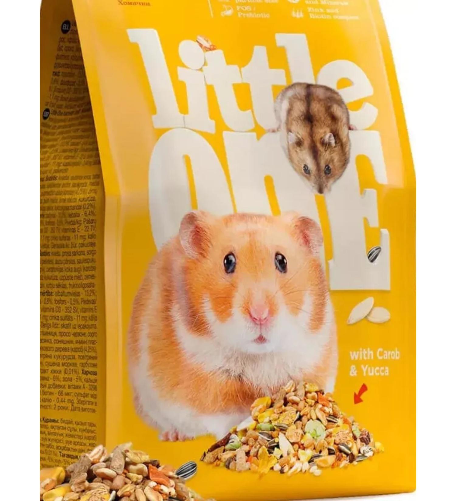 LITTLE ONE Dry food for hamsters 900 g - Buy Online on GoSupps.com
