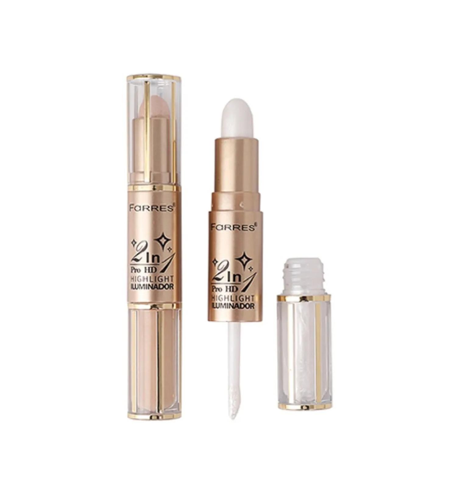 FARRES cosmetics Highlighter 2 in 1 Highlight Illuminador tone 02