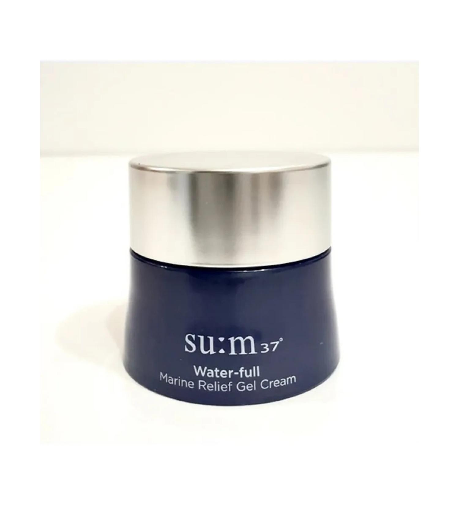 SU:M37 Face cream (10ml) Water-Full Marine Relief Gel Cream - Buy Online on GoSupps.com