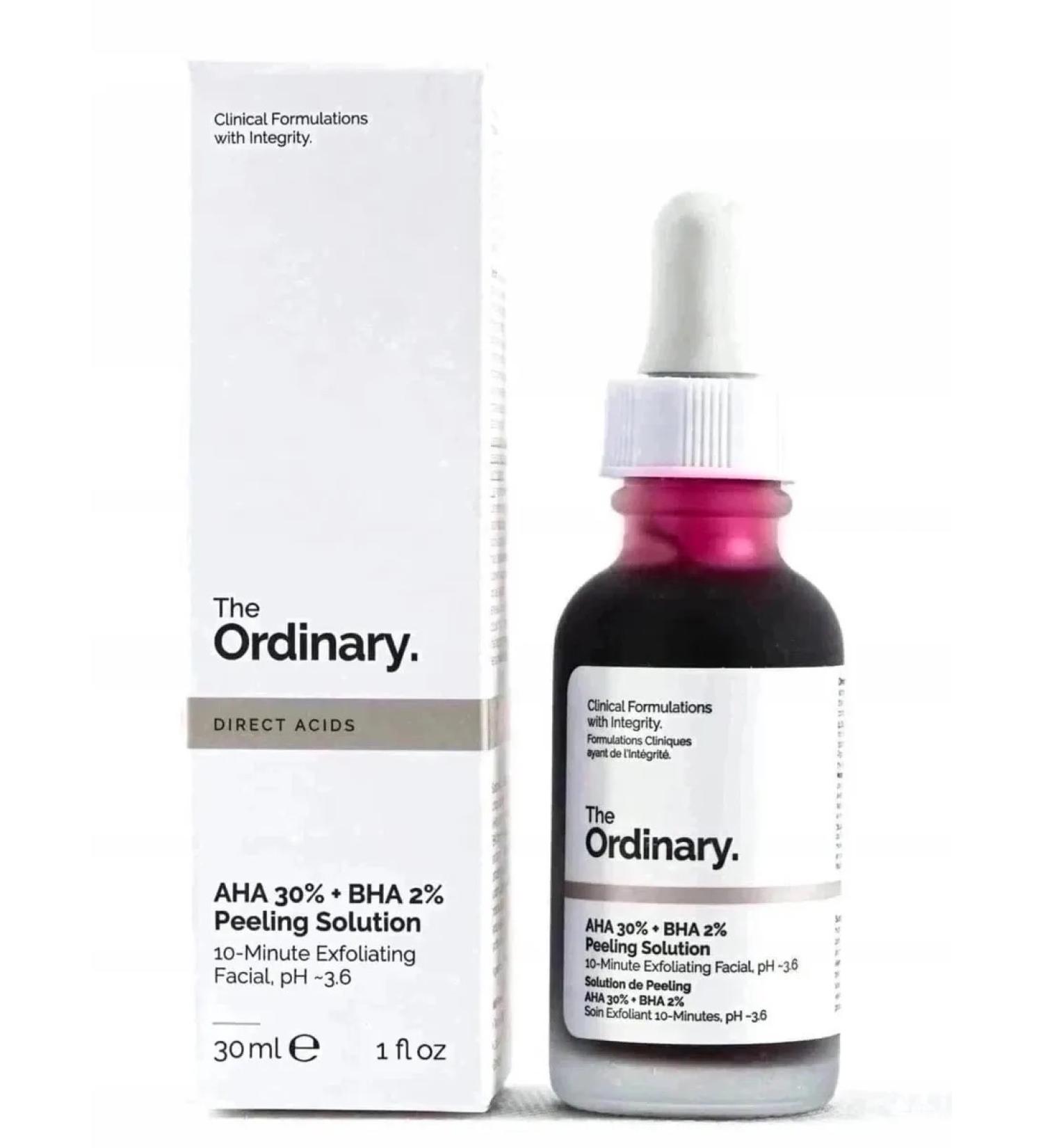 Bloody face peeling The Ordinary from acne and acne - Buy Online on GoSupps.com