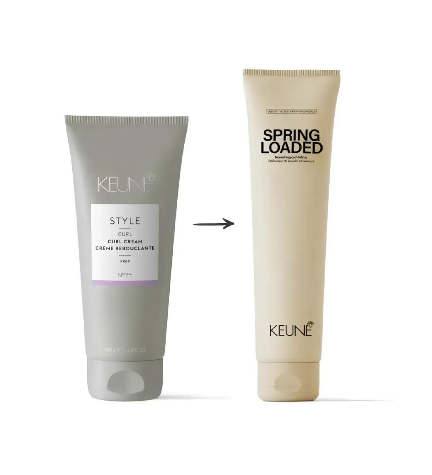 KEUNE Cream Style Curl Cream for caring and laying curly hair No. 25 - Buy Online on GoSupps.com