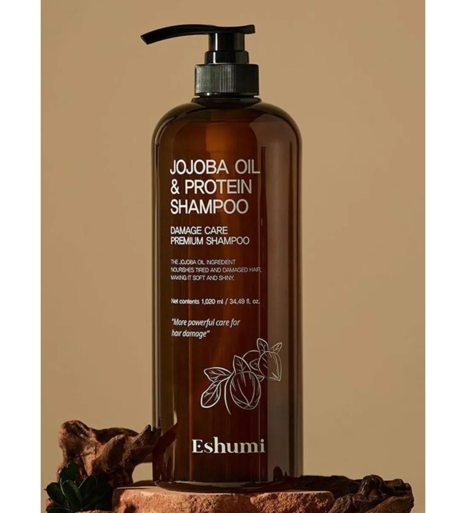 Eshumi Women's hair shampoo Jojoba Oil & Protein Shampoo - Buy Online on GoSupps.com