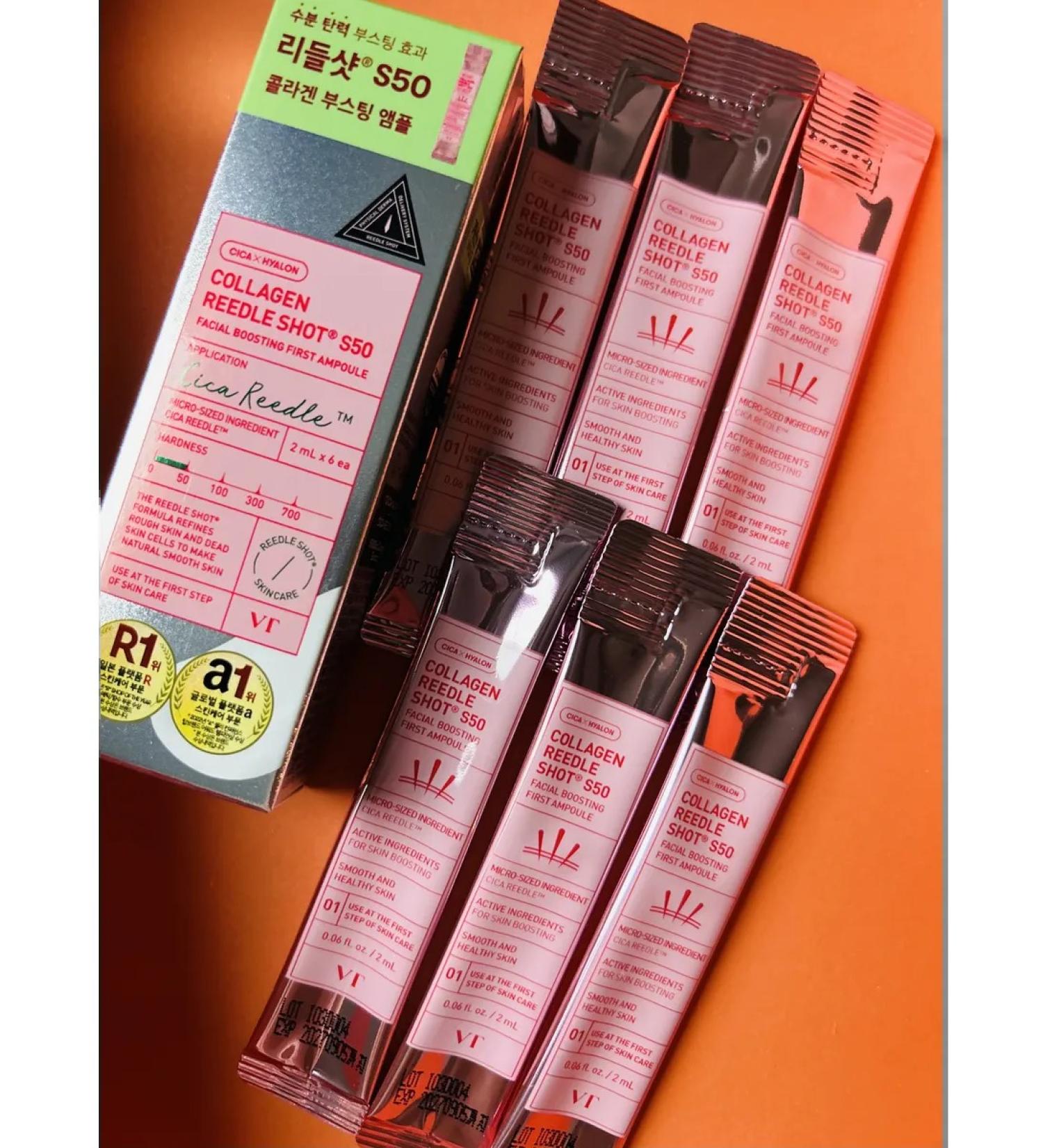 VT Cosmetics Intensive serum with collagen and microeles 6 pcs - Buy Online on GoSupps.com