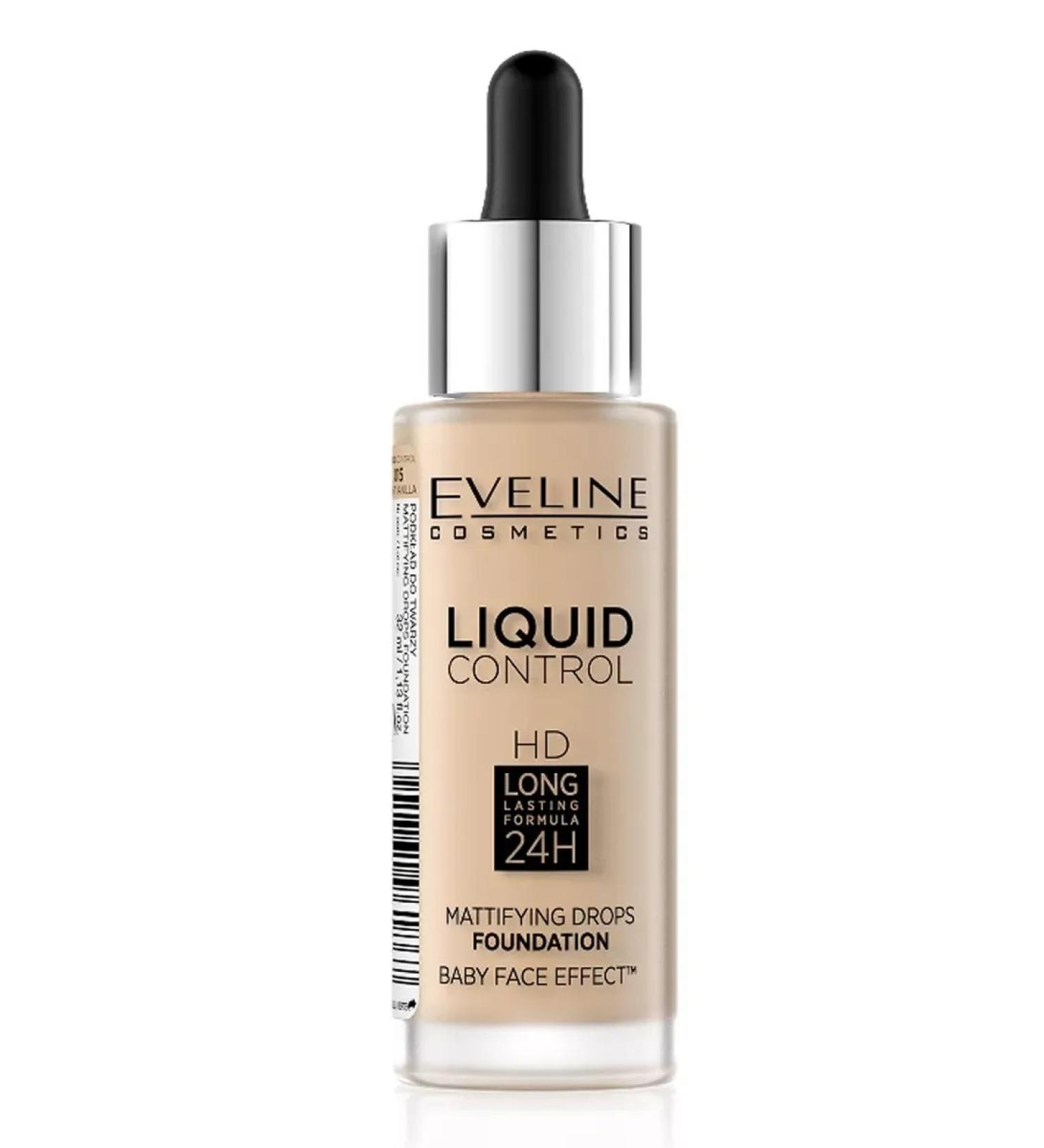 EVELINE The basis of the tonal Liquid Control tone 005 IVORY 32 ml