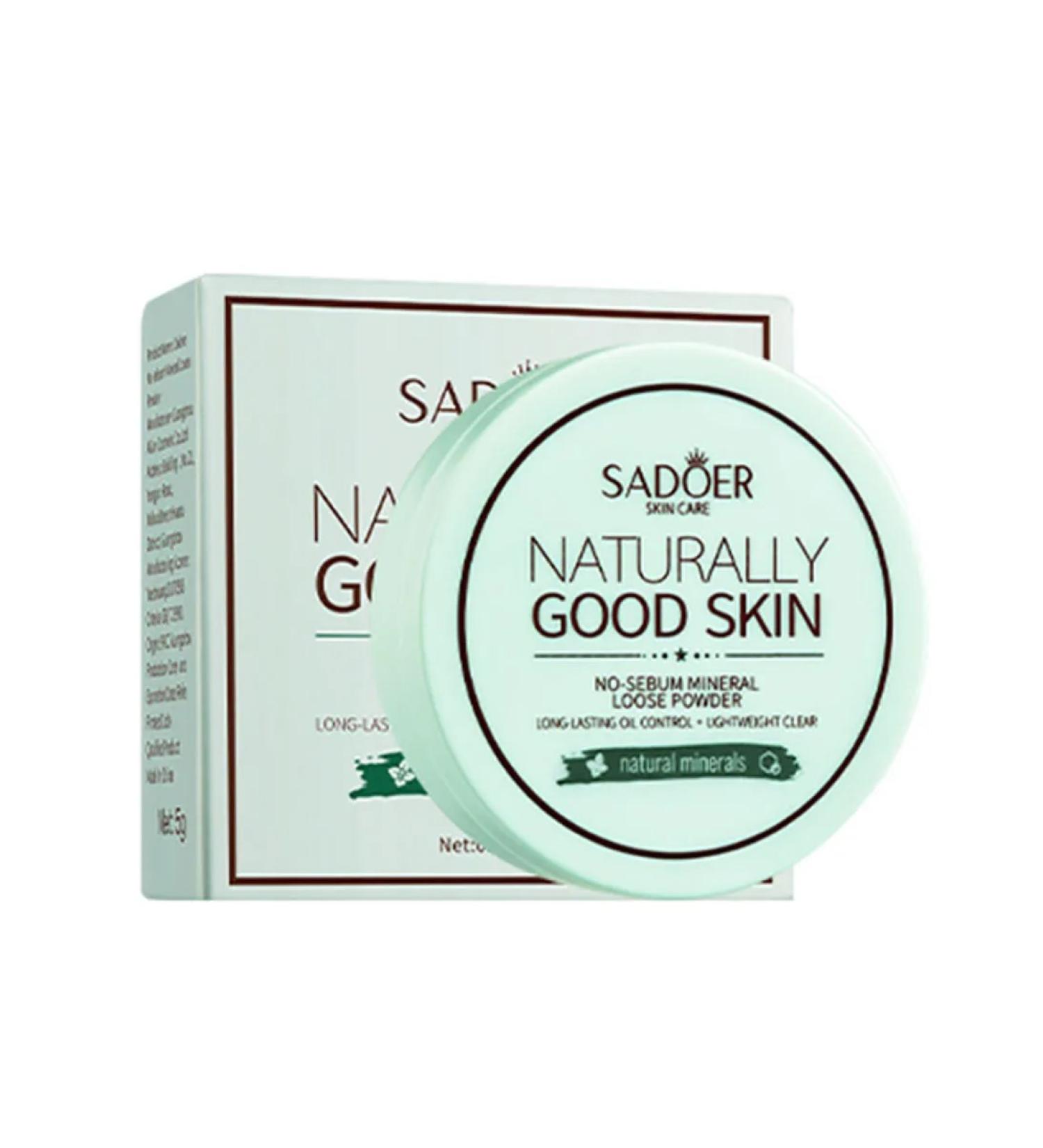 Mineral colorless matting powder Sadoer