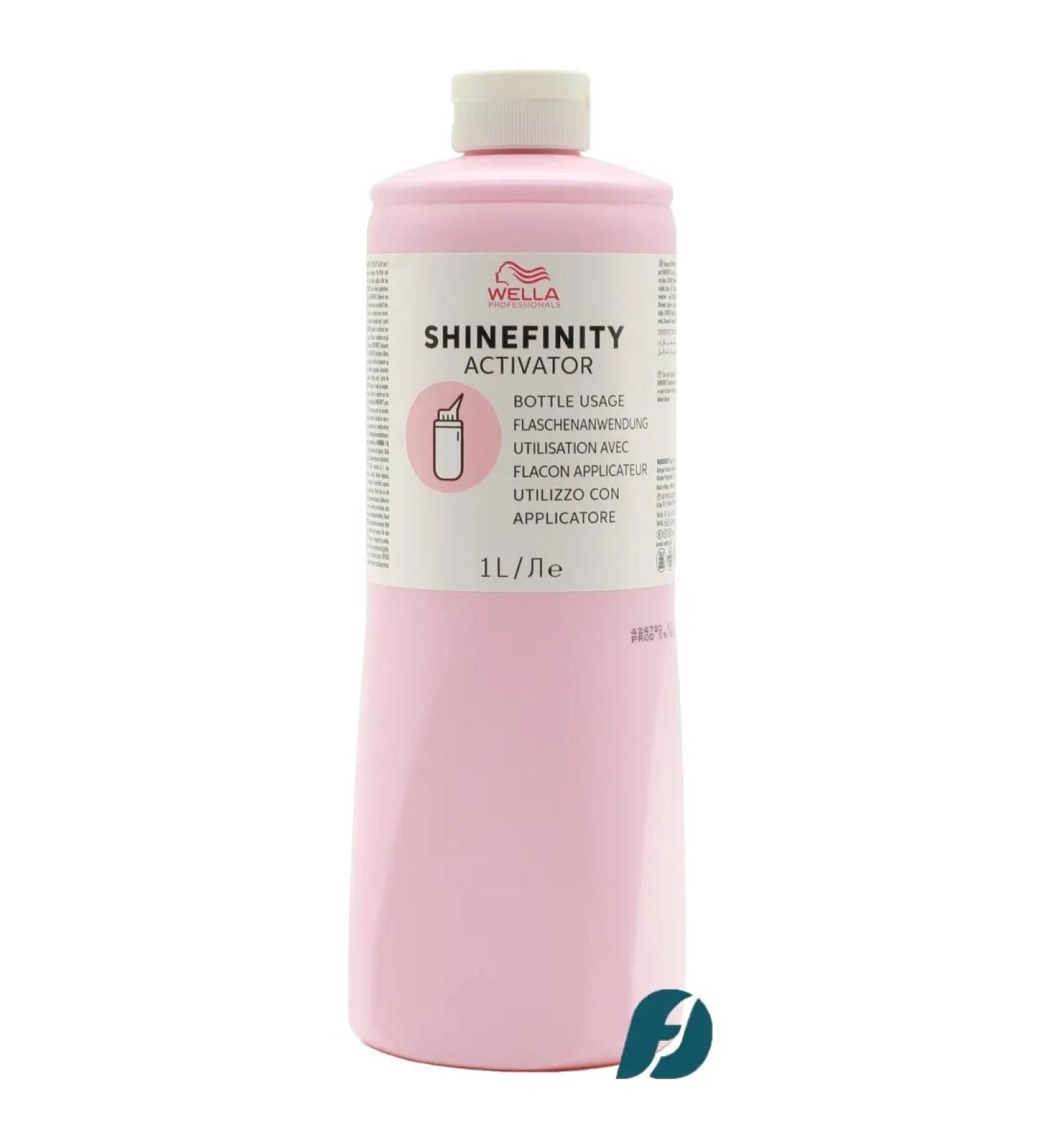 WELLA PROFESSIONALS Shinefinity 2% activator for application by an application 1000 ml - Buy Online on GoSupps.com