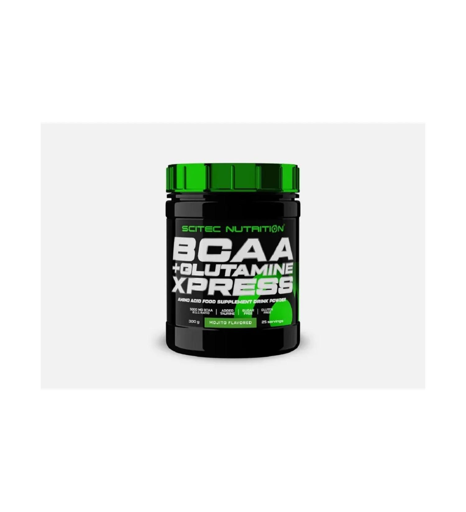 Amino acids BCAA+Glutamine Xpress Mojito in powder