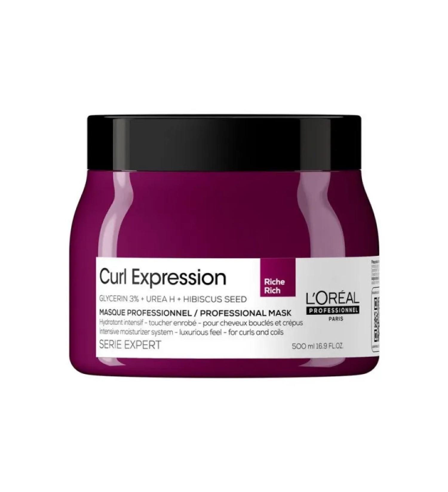 L'OREAL L'REAL CURL Expression intensively moisturizing mask 500ml - Buy Online on GoSupps.com