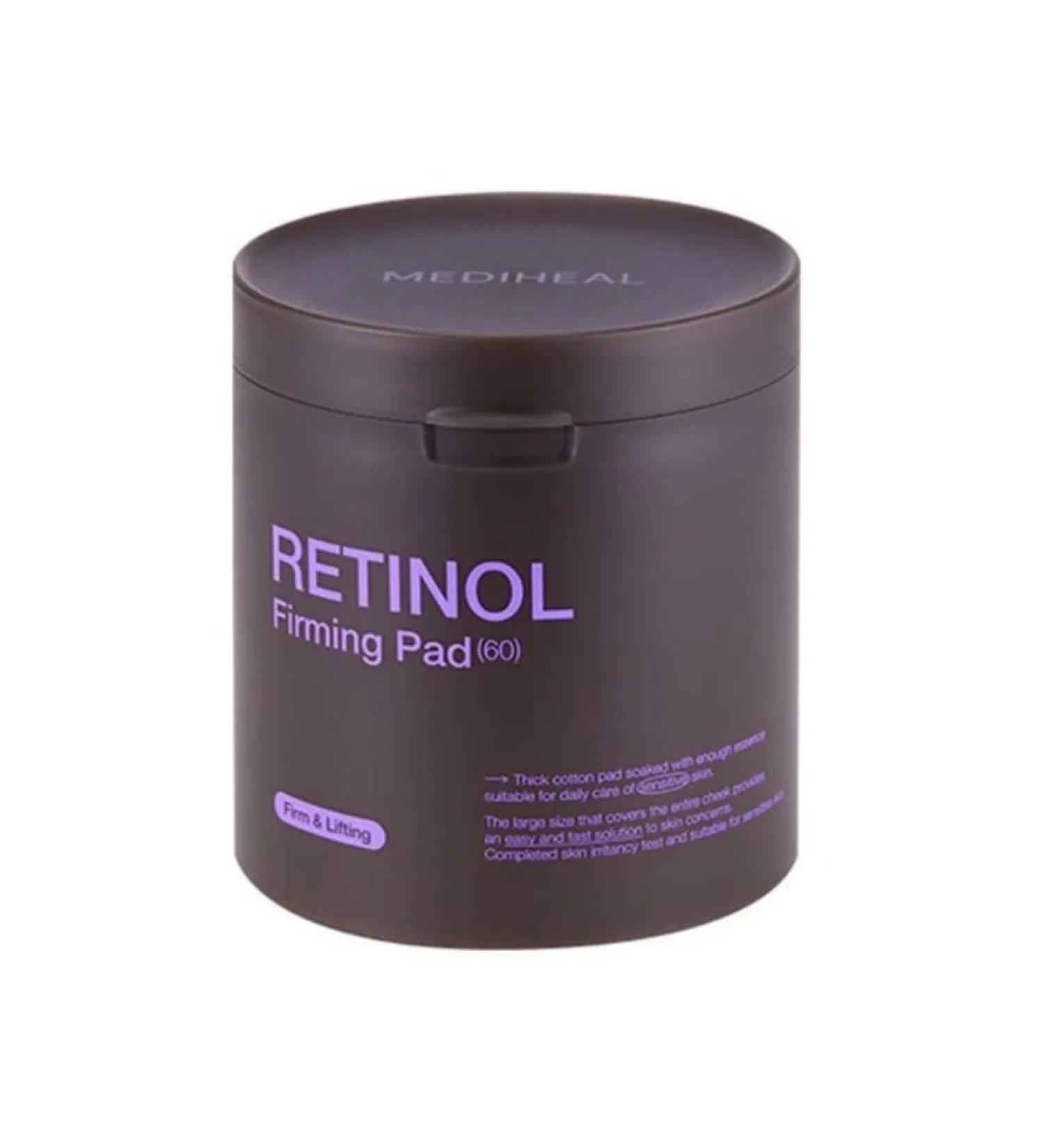 MEDIHEAL Retinol Firming Pad 60 pcs strengthening toner spades with retinol - Buy Online on GoSupps.com