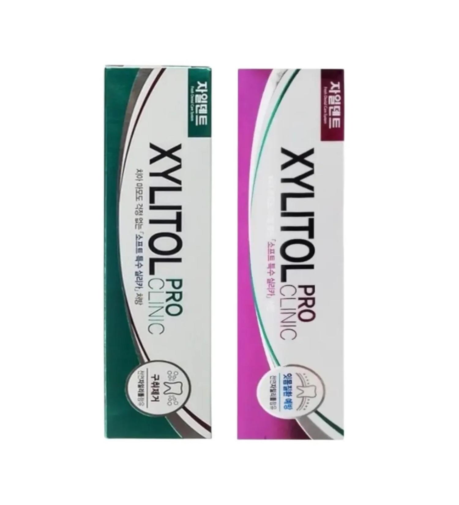 MUKUNGHWA Xylitol Pro Clinic set of Korean toothpaste 130g x 2pcs - Buy Online on GoSupps.com