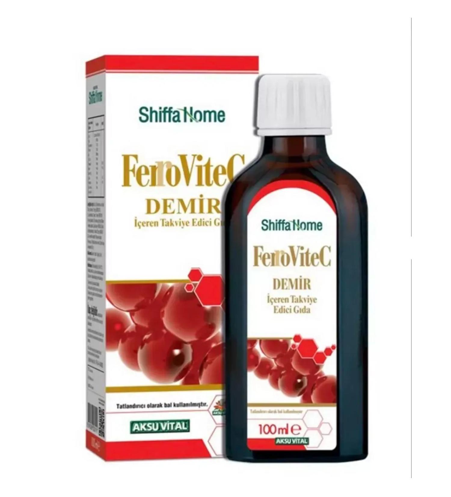 ShiffaHome Ferrovitec complex Vitamin C zinc iron honey