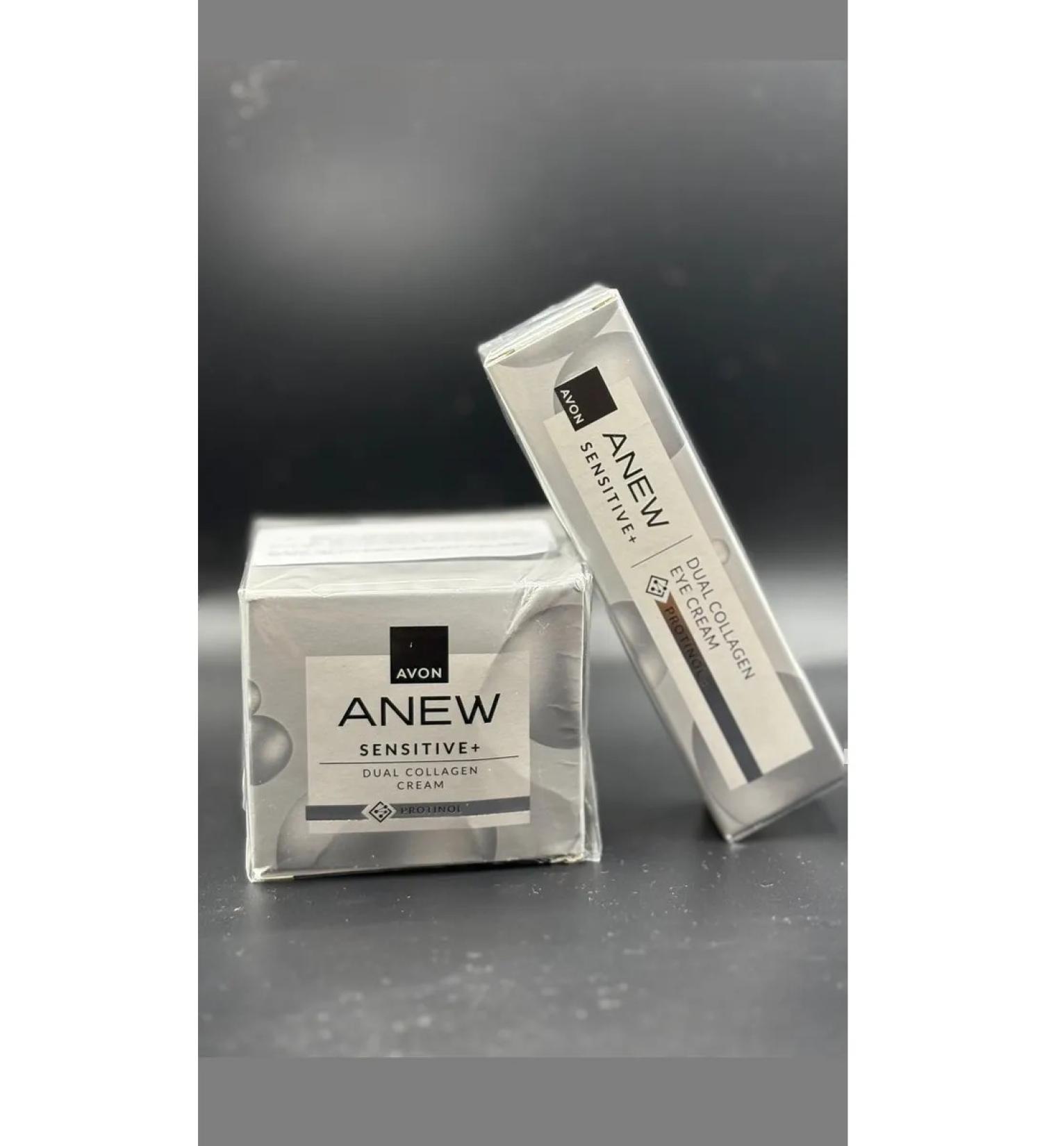 AVON Anew sensitive face cream + cream for the area around the eyes
